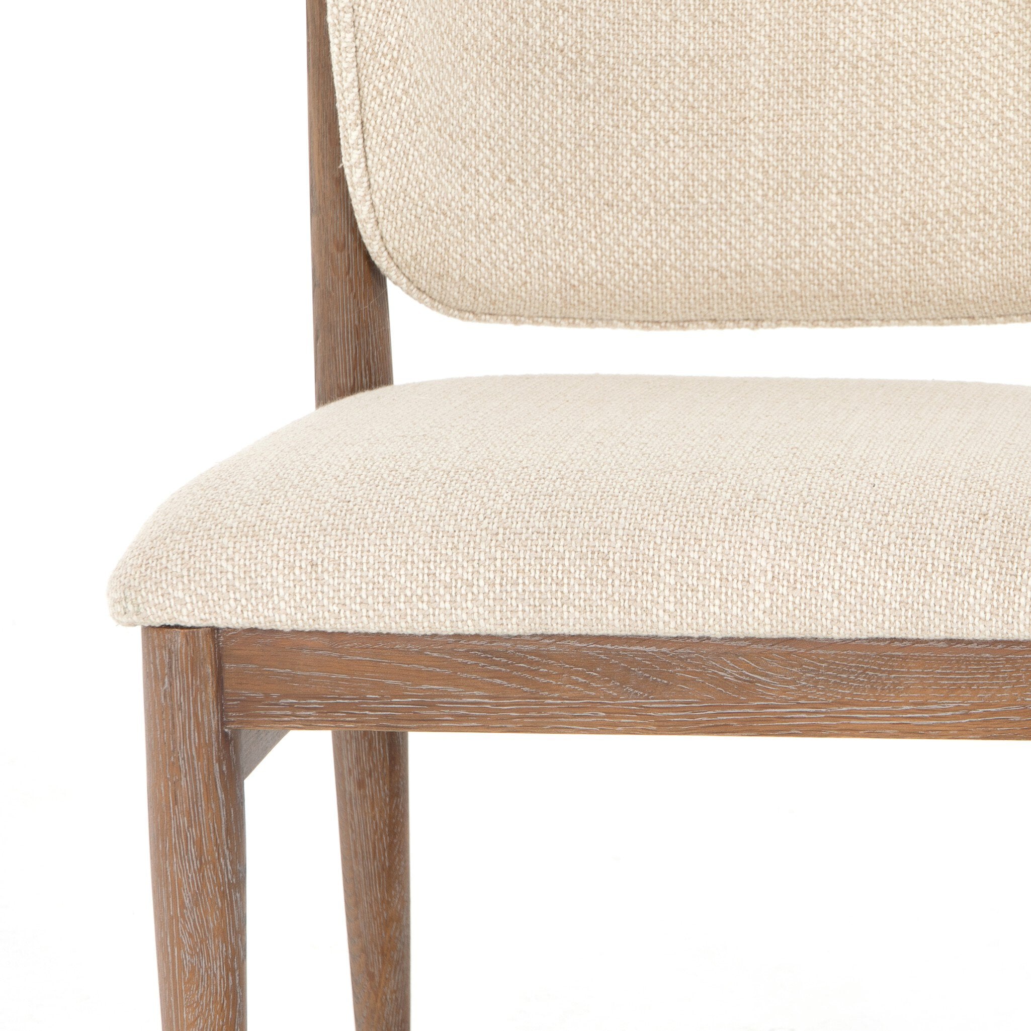 Four Hands Joren Dining Chair — Irving Taupe-Oak Pecan Whitewash