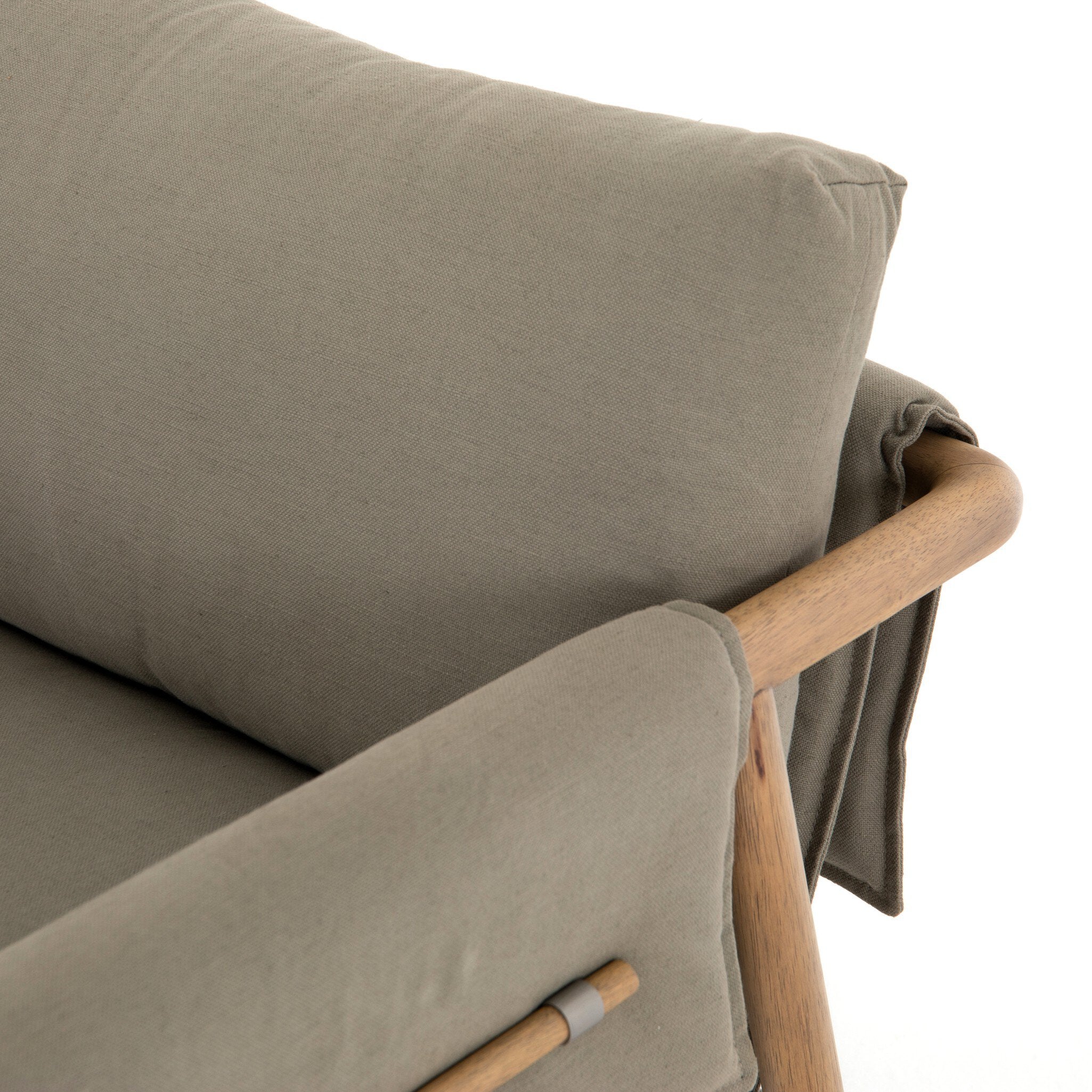Four Hands Harrison Chair — Villa Olive-Burnished Parawood-Brushed Silver