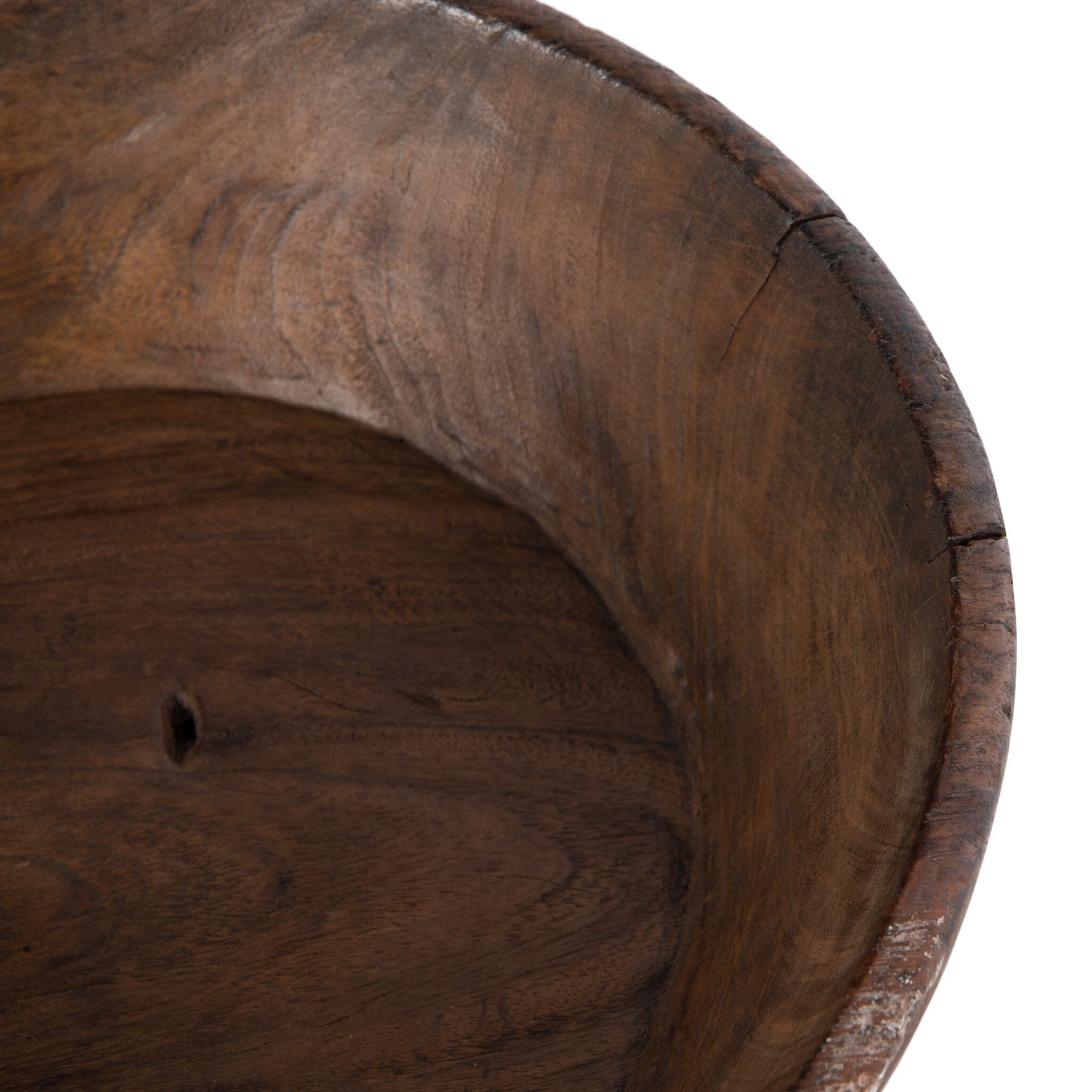 Four Hands Found Wooden Bowl — Reclaimed Natural
