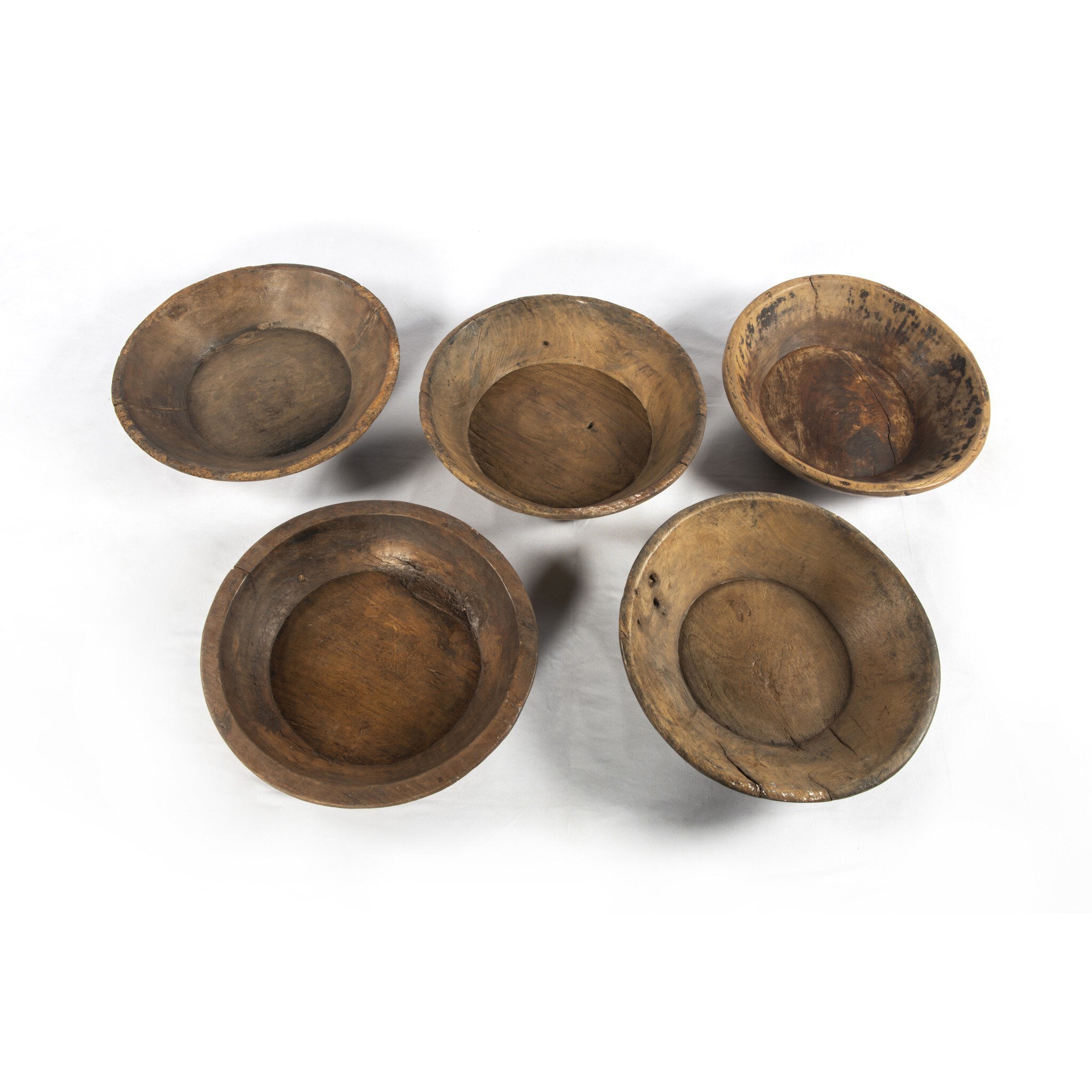 Four Hands Found Wooden Bowl — Reclaimed Natural