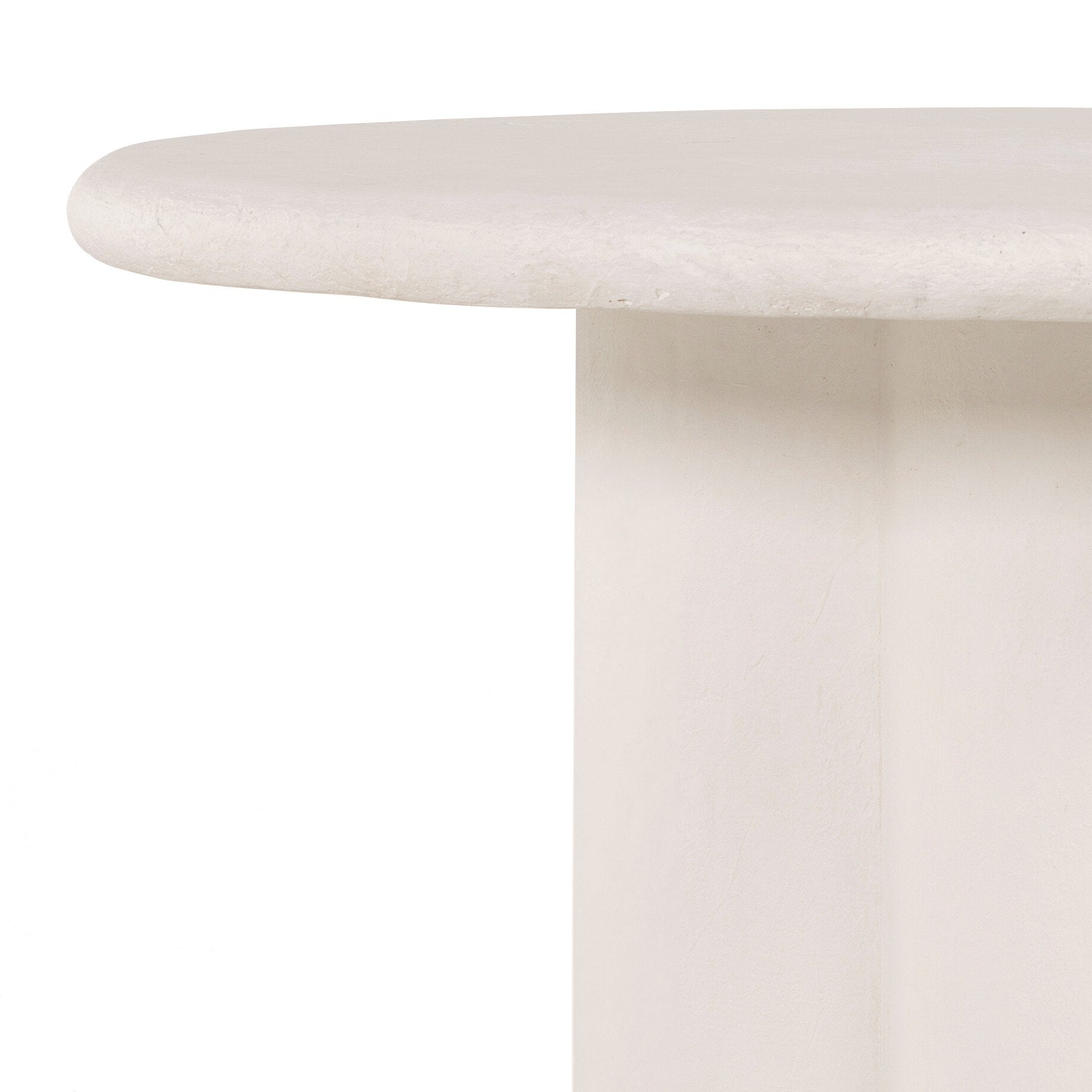 Four Hands Grano Dining Table — Plaster Molded Concrete