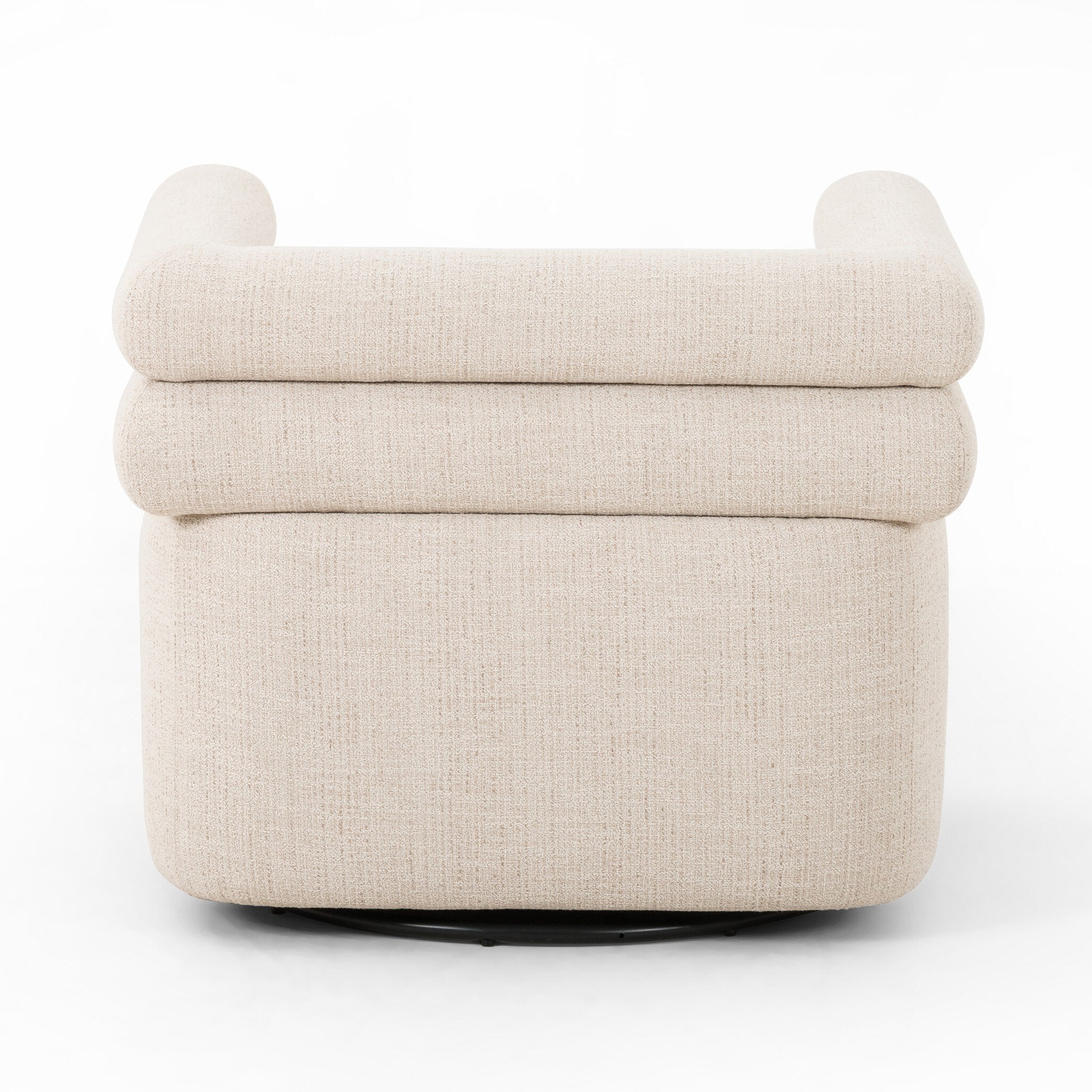 Four Hands Evie Swivel Chair — Hampton Cream