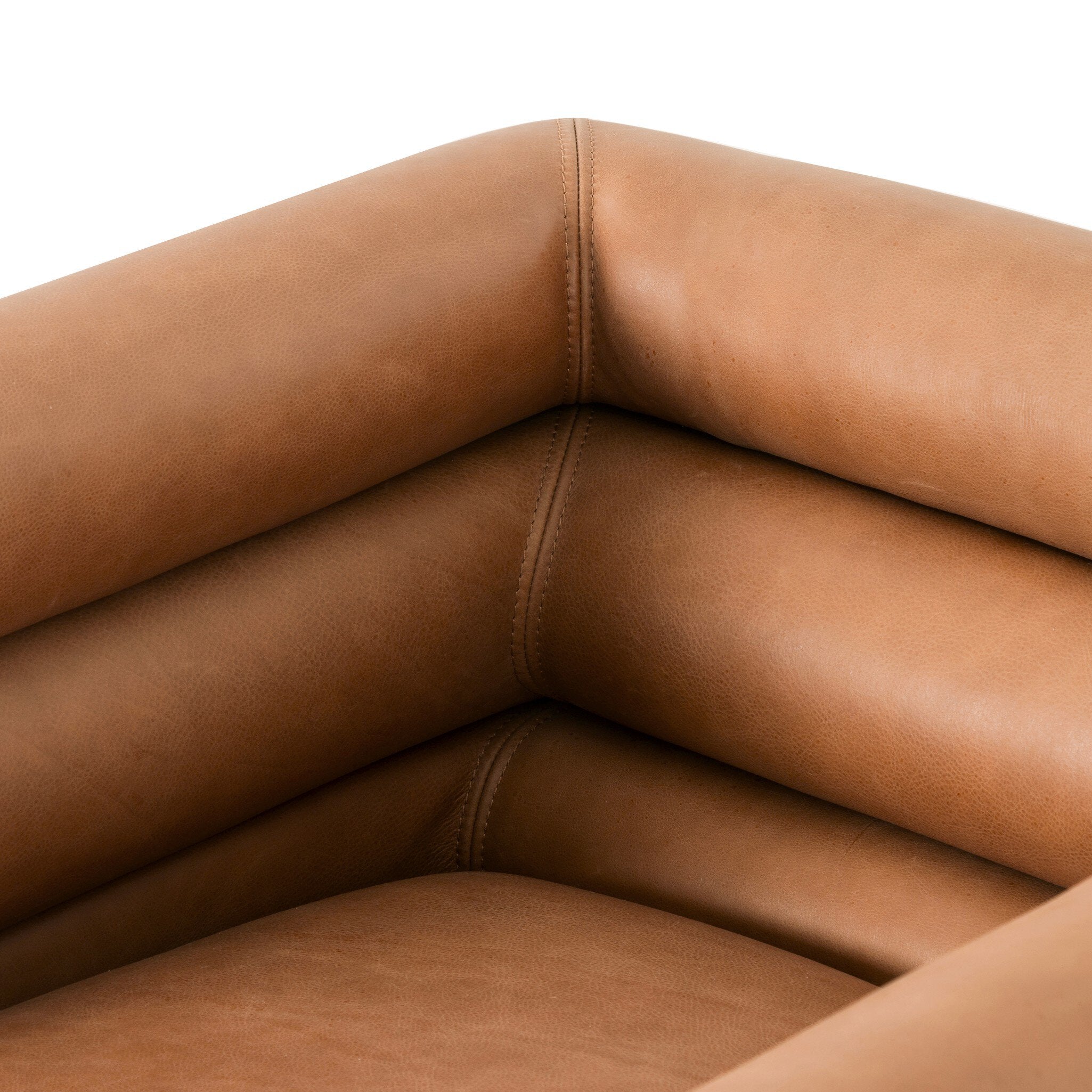 Four Hands Evie Swivel Chair — Palermo Cognac