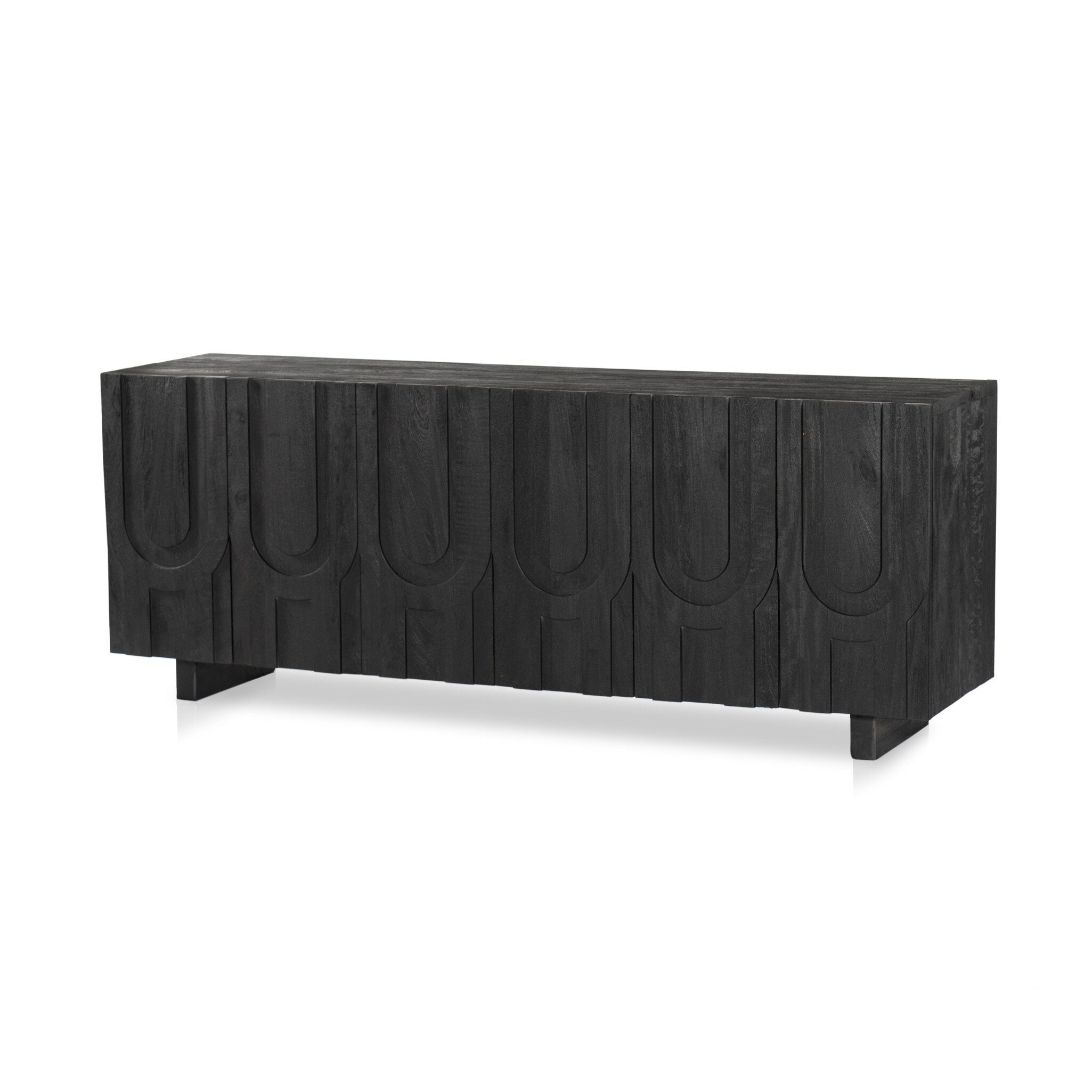Four Hands Rivka Media Console — Dark Totem