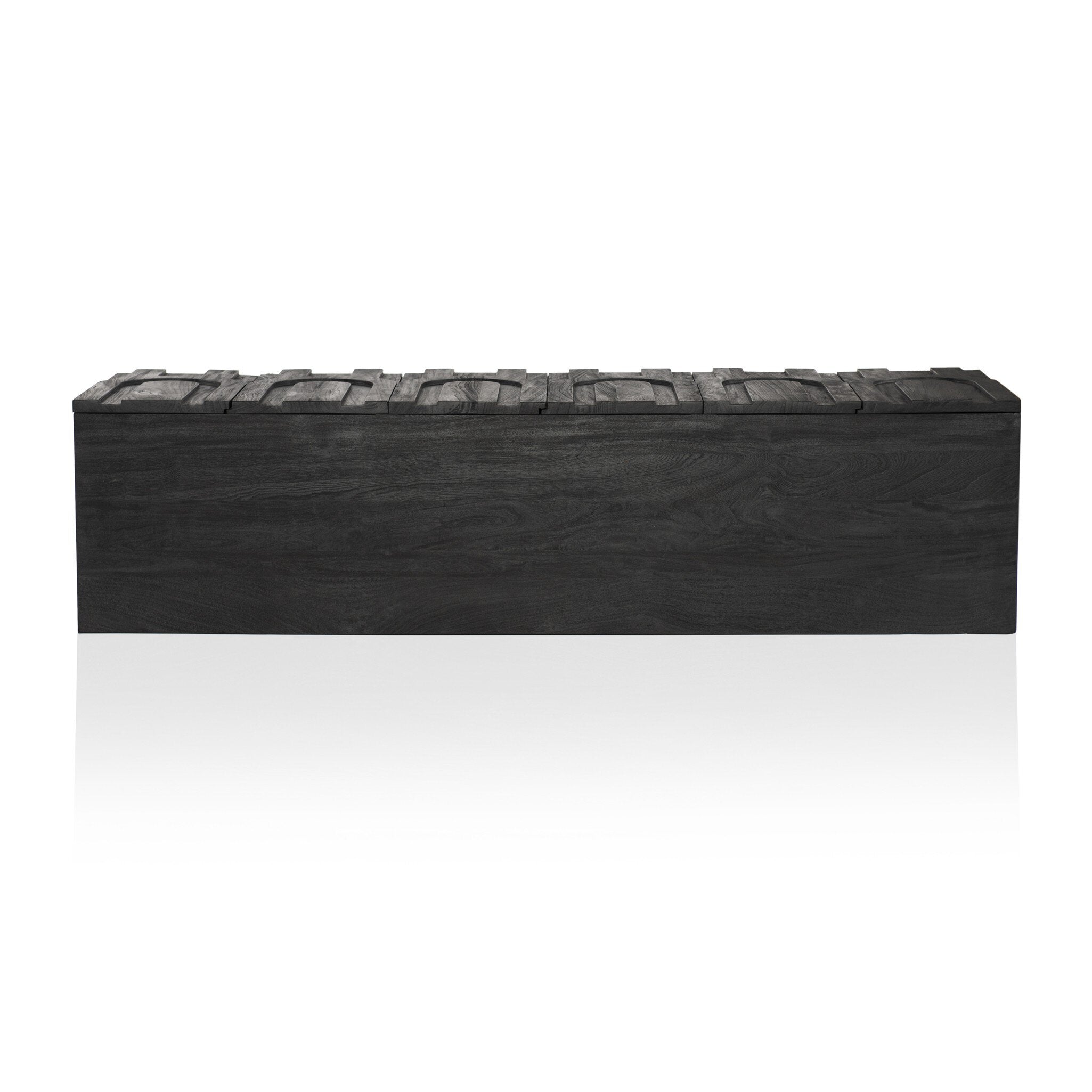 Four Hands Rivka Media Console — Dark Totem