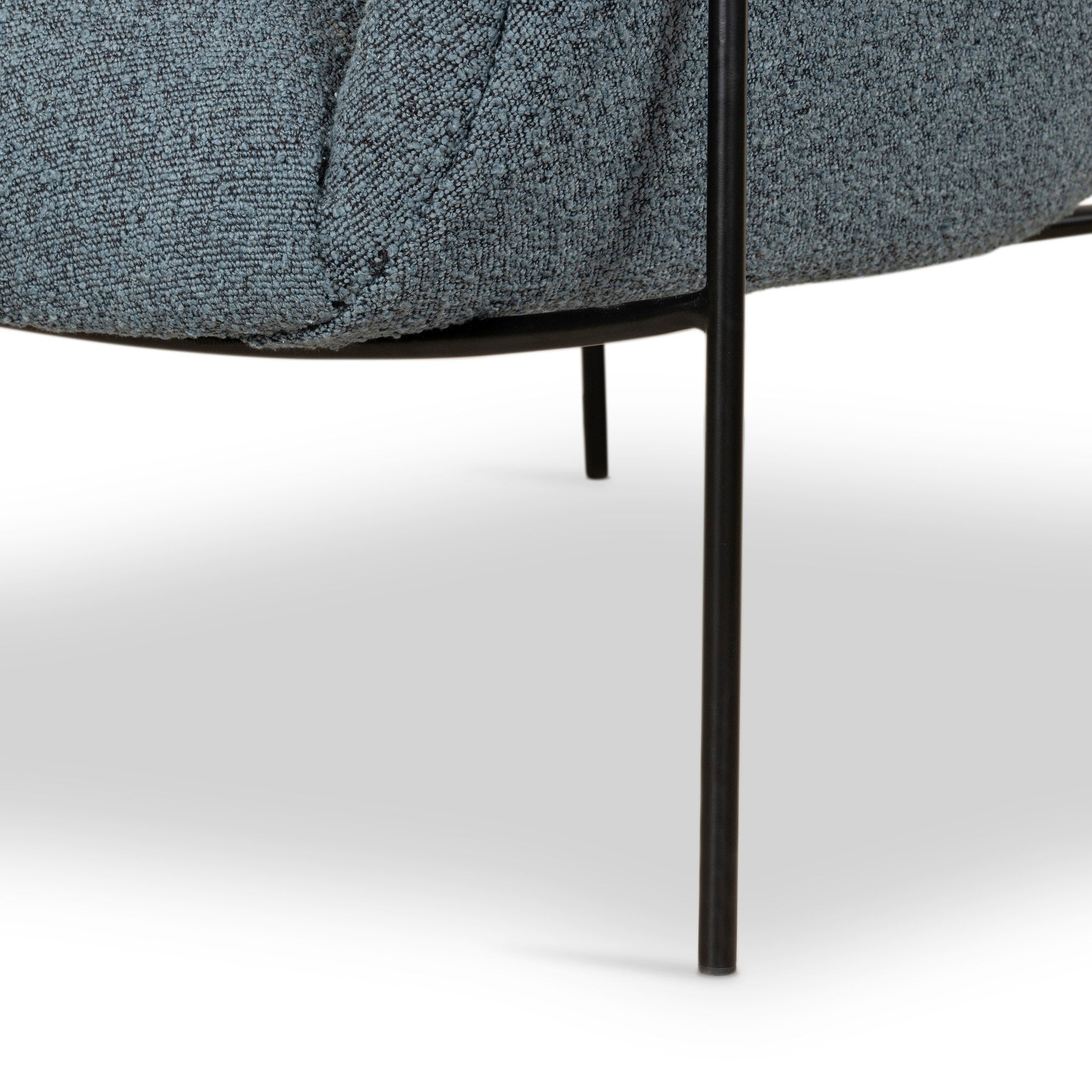 Four Hands Suerte Chair — Knoll Sky-Matte Ebony