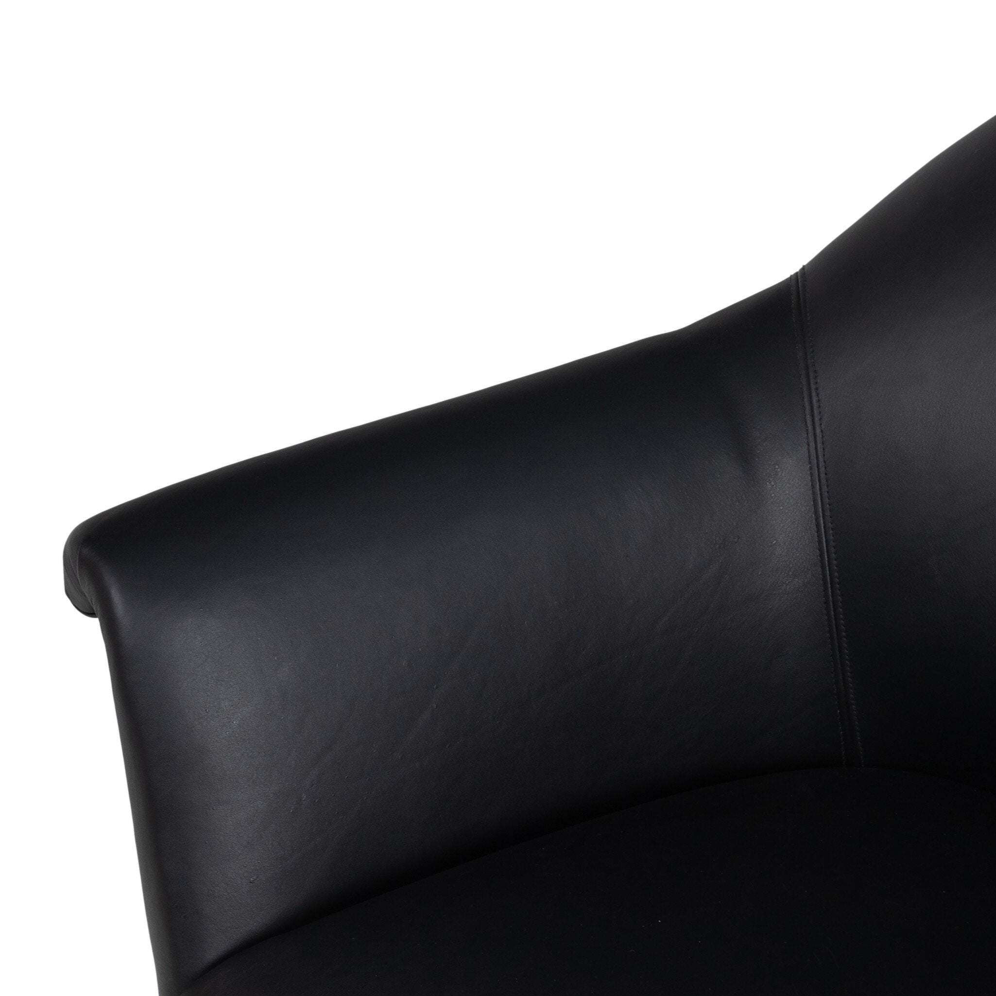 Four Hands Suerte Chair — Carson Black-Matte Ebony
