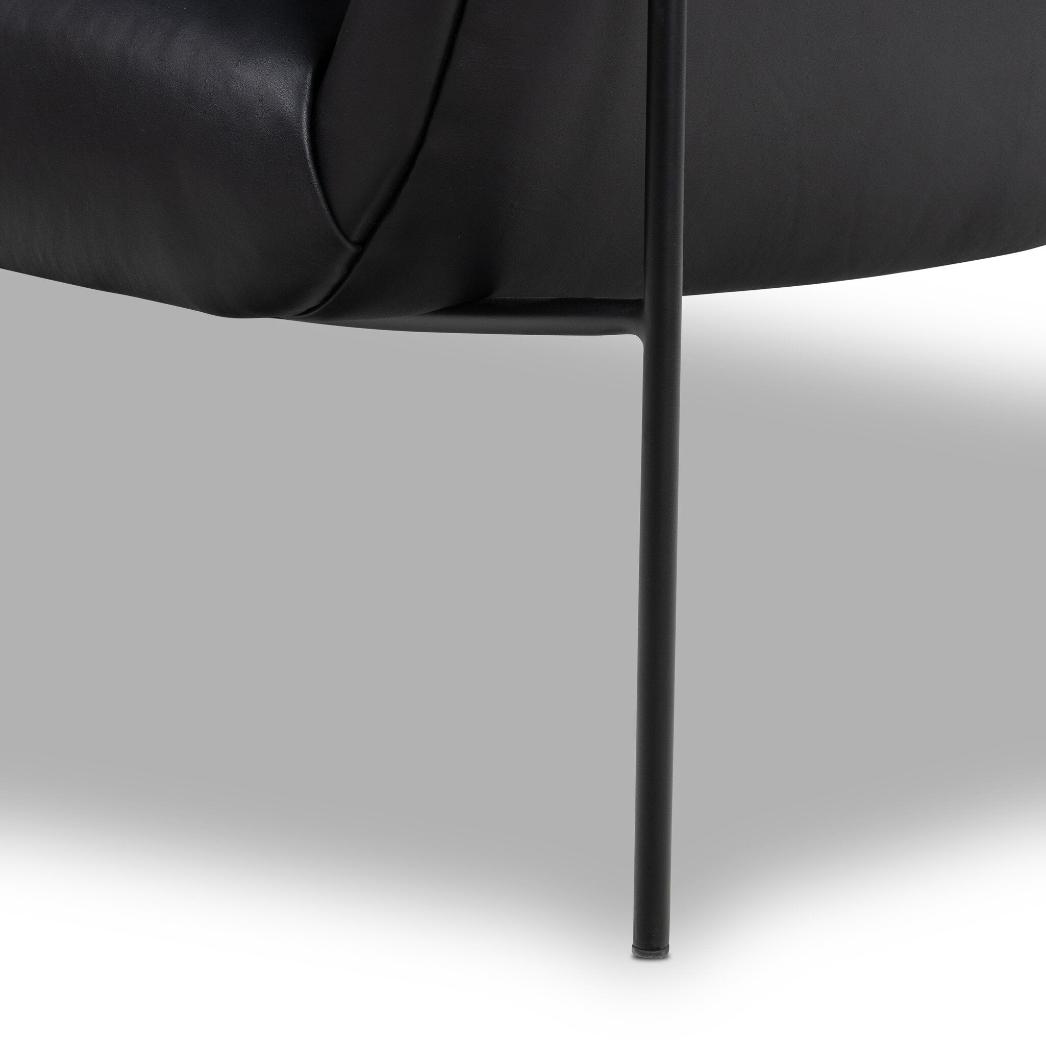 Four Hands Suerte Chair — Carson Black-Matte Ebony