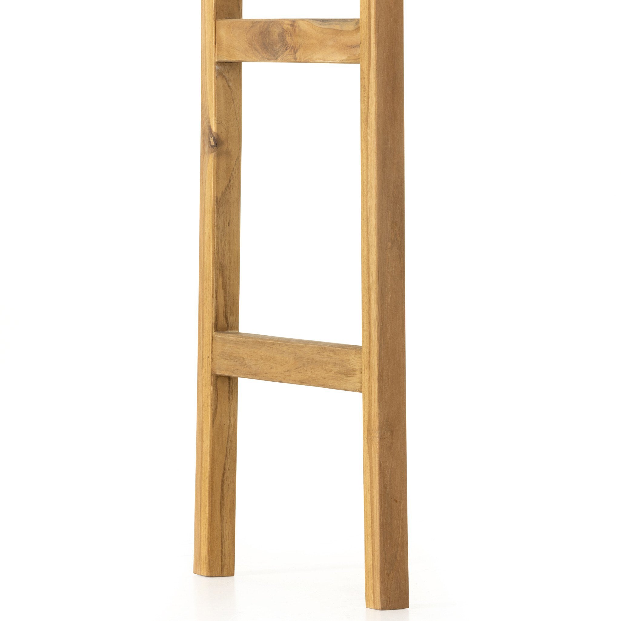 Four Hands Arched Ladder — Natural Teak