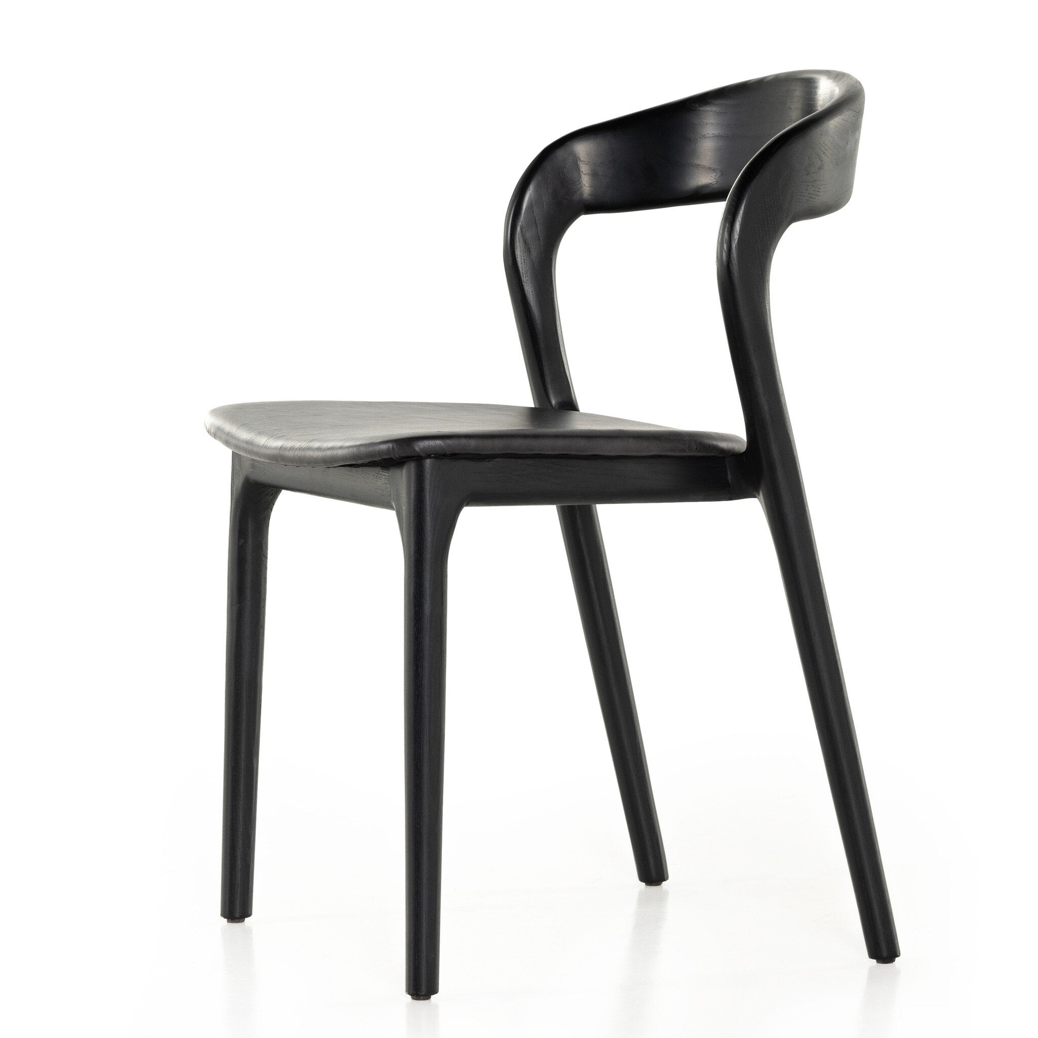 Four Hands Amare Dining Chair — Sonoma Black-Black