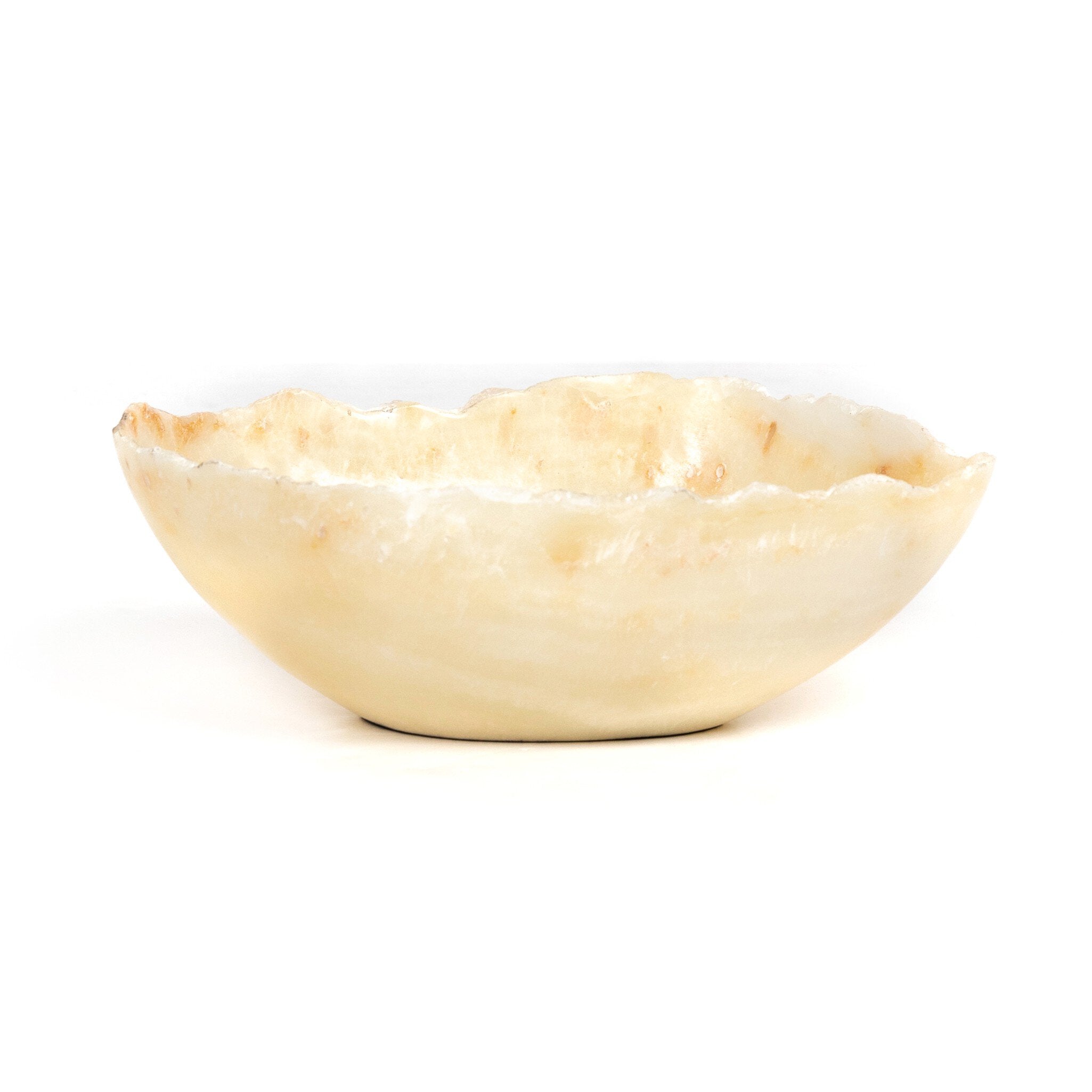 Four Hands Onyx Live Edge Bowl — Onyx