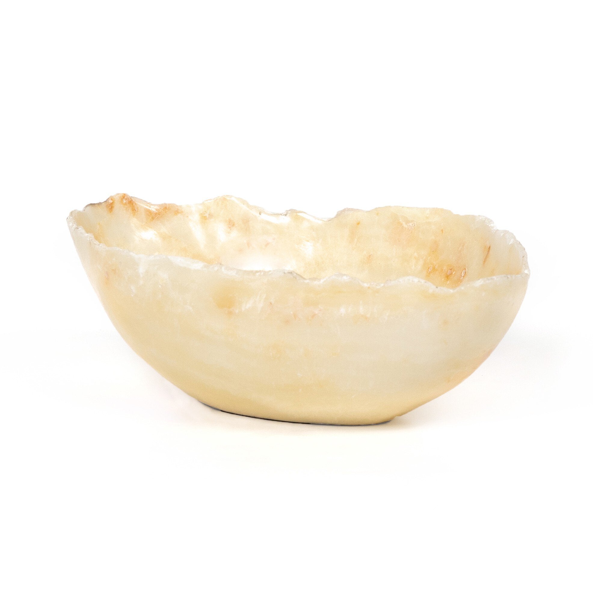 Four Hands Onyx Live Edge Bowl — Onyx