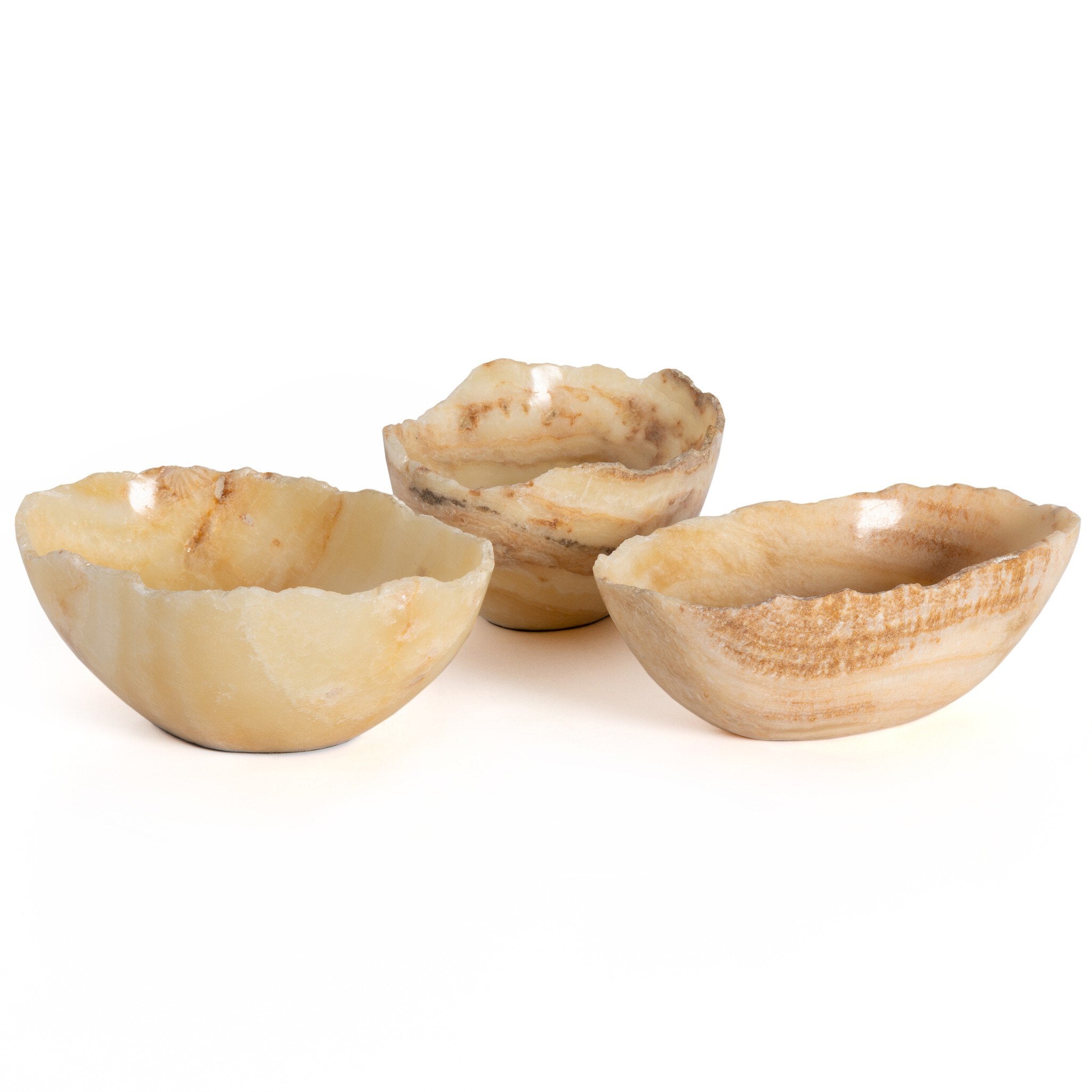Four Hands Onyx Live Edge Bowl — Onyx