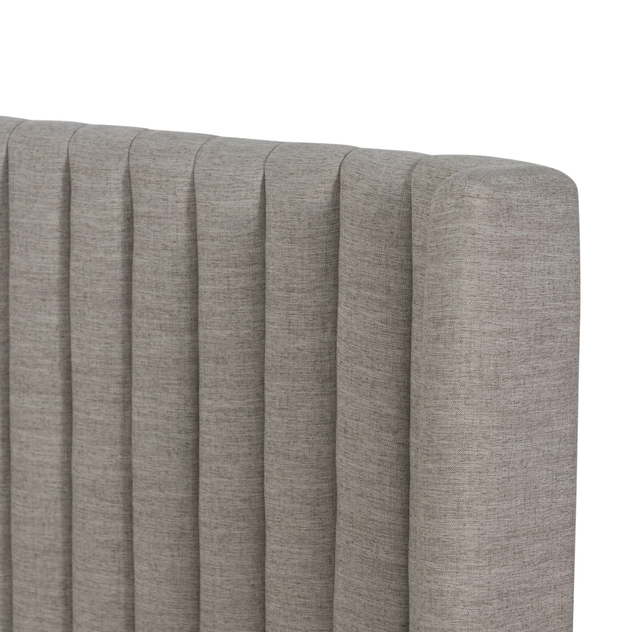 Four Hands Montgomery Bed — Savile Flannel-Weathered Sepia-King