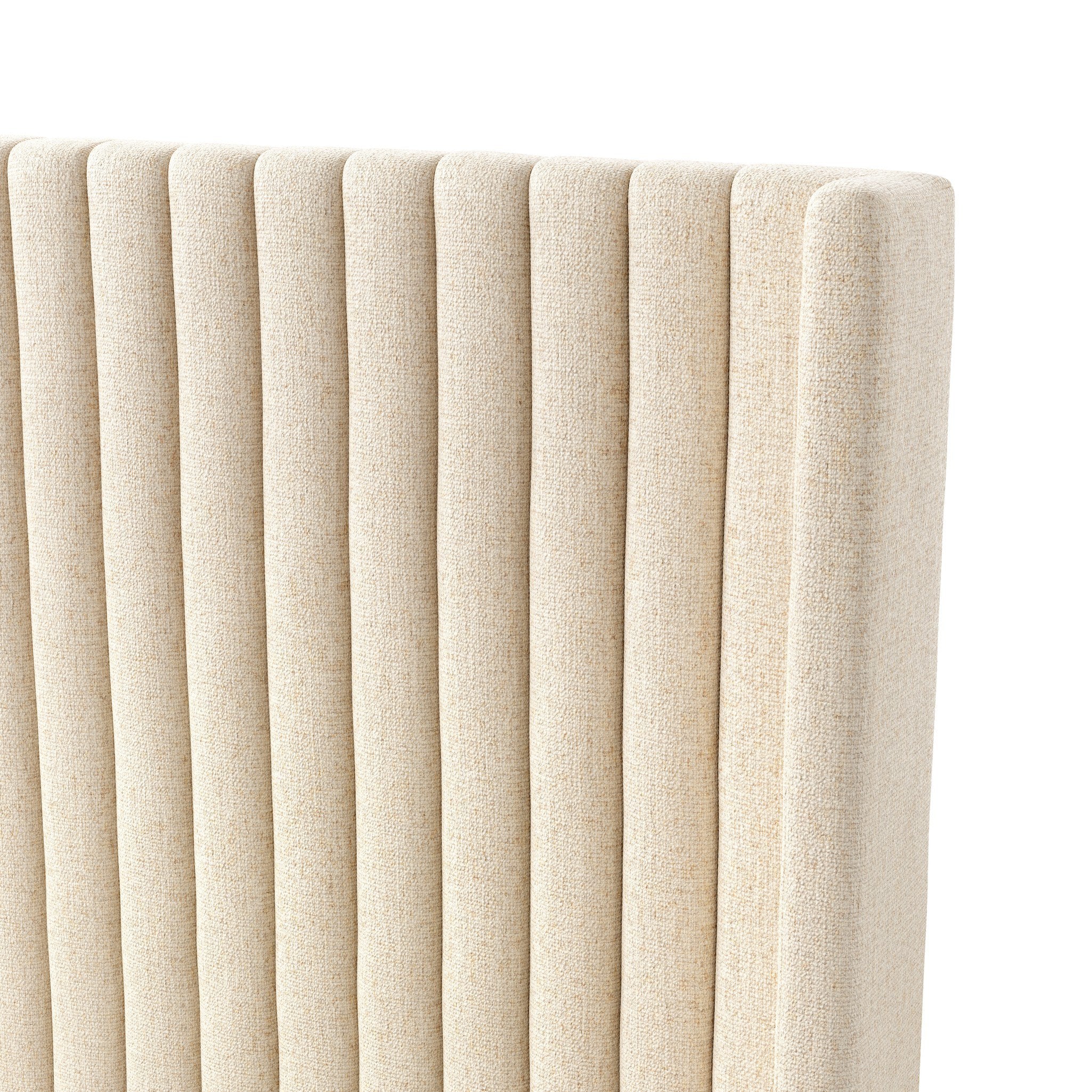 Four Hands Montgomery Bed — Thames Cream-Weathered Sepia-Queen