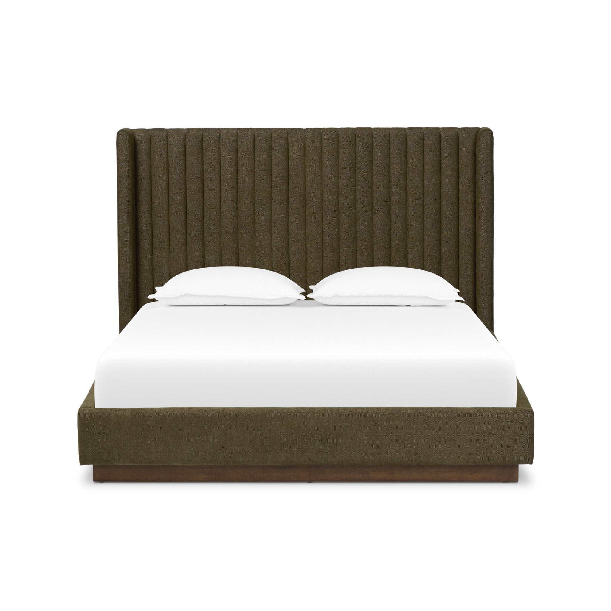 Four Hands Montgomery Bed — Sutton Olive-Almond-King