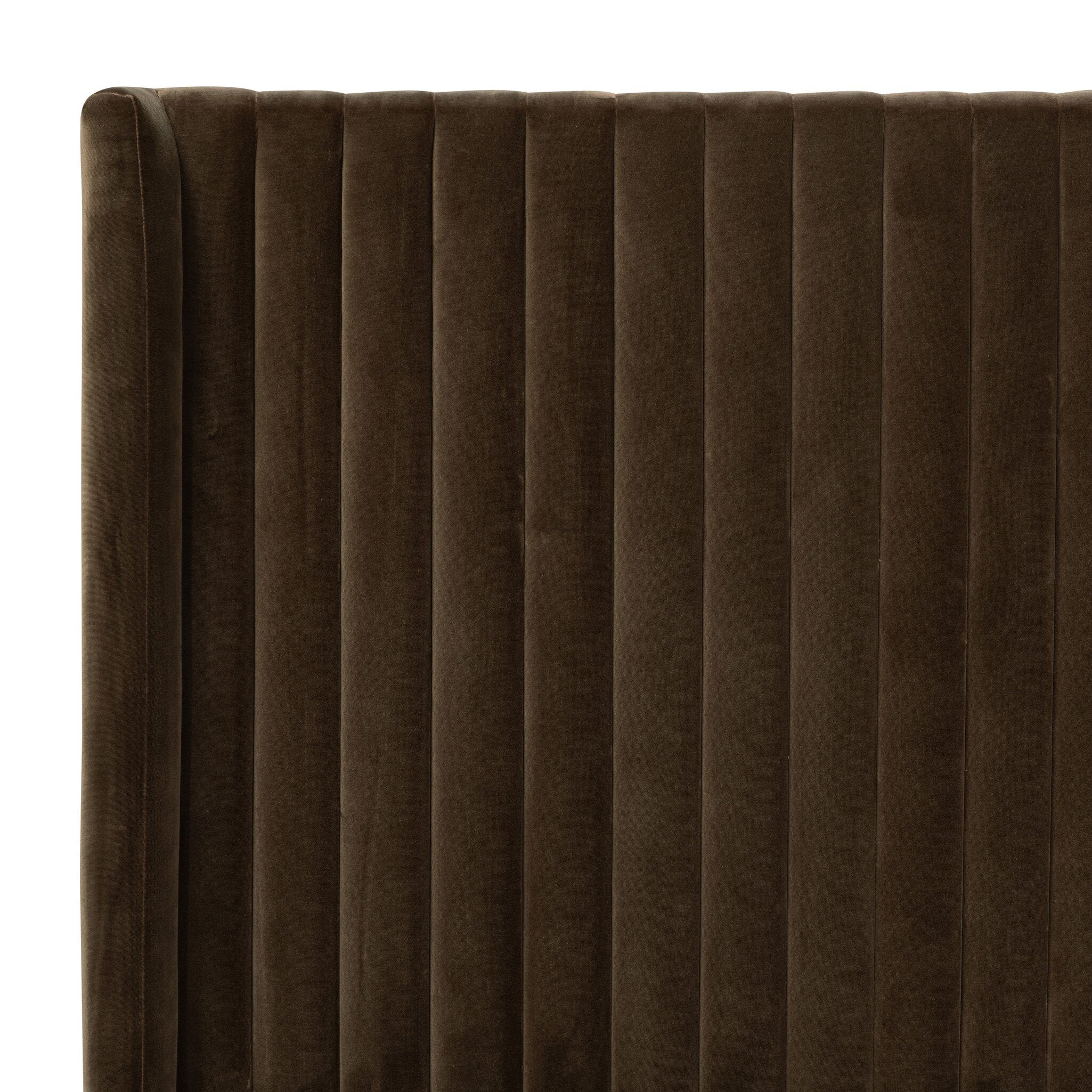 Four Hands Montgomery Bed — Surrey Mink-Weathered Sepia-King