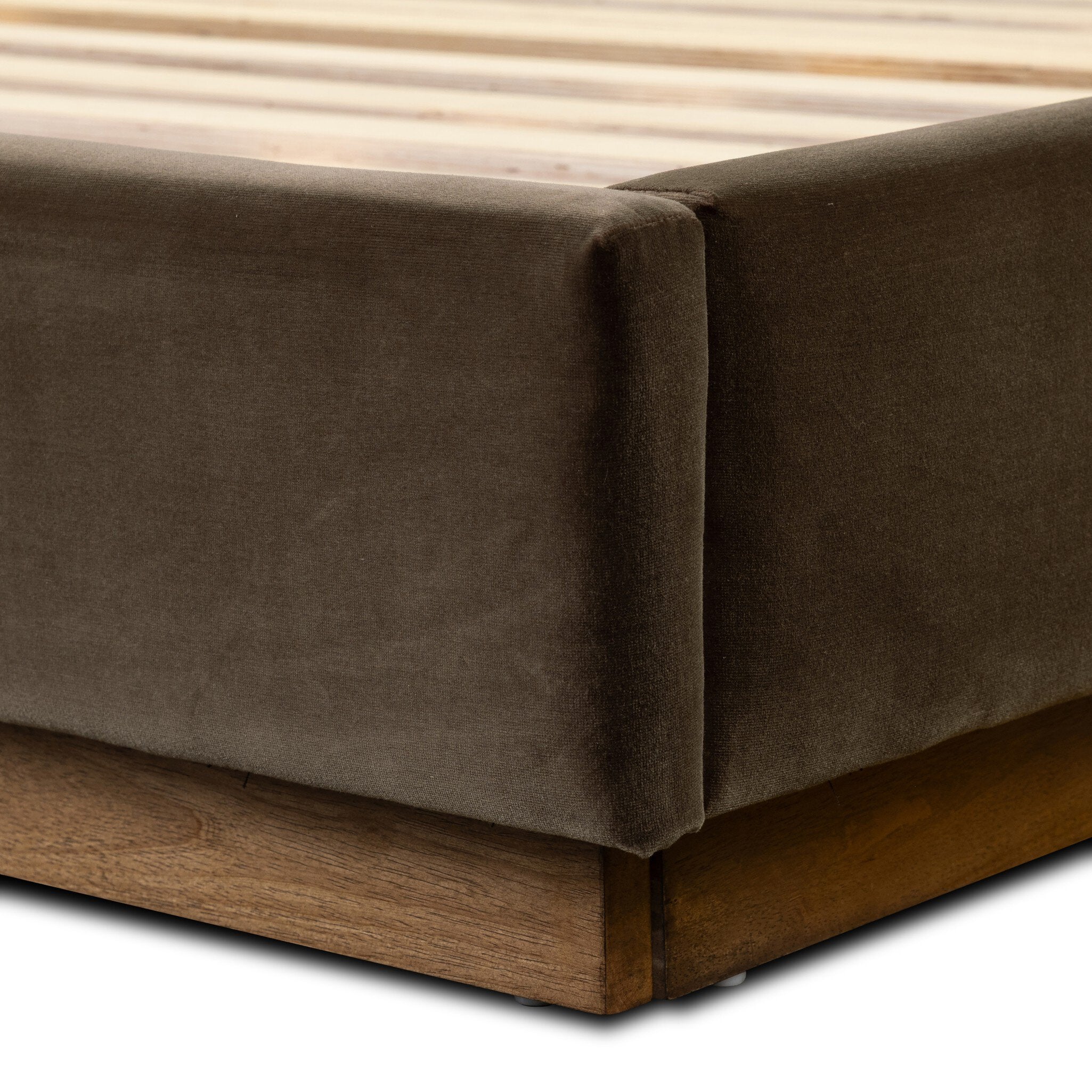 Four Hands Montgomery Bed — Surrey Mink-Weathered Sepia-King