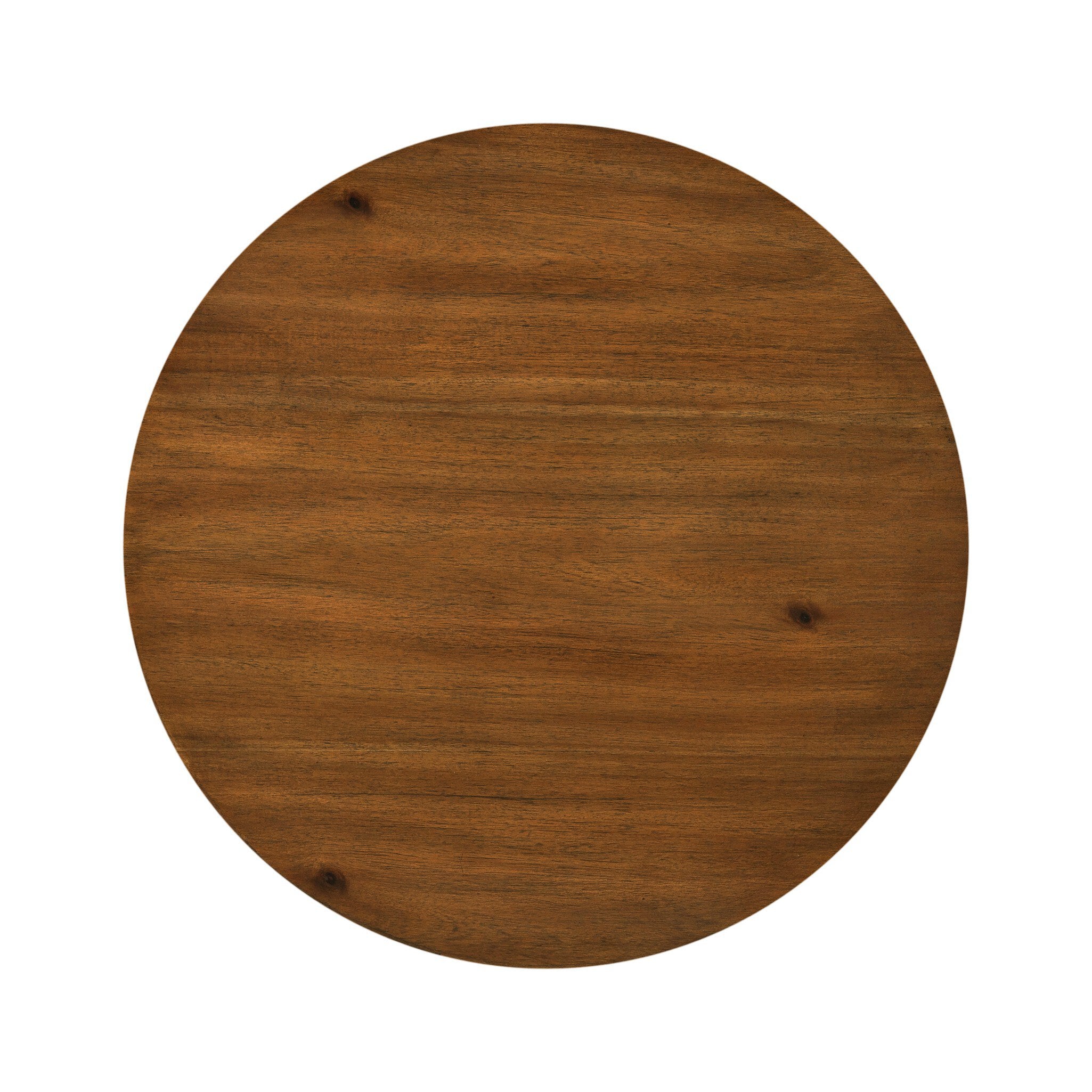 Four Hands Paden End Table — Seasoned Brown Acacia-Seasoned Brown Acacia Solid