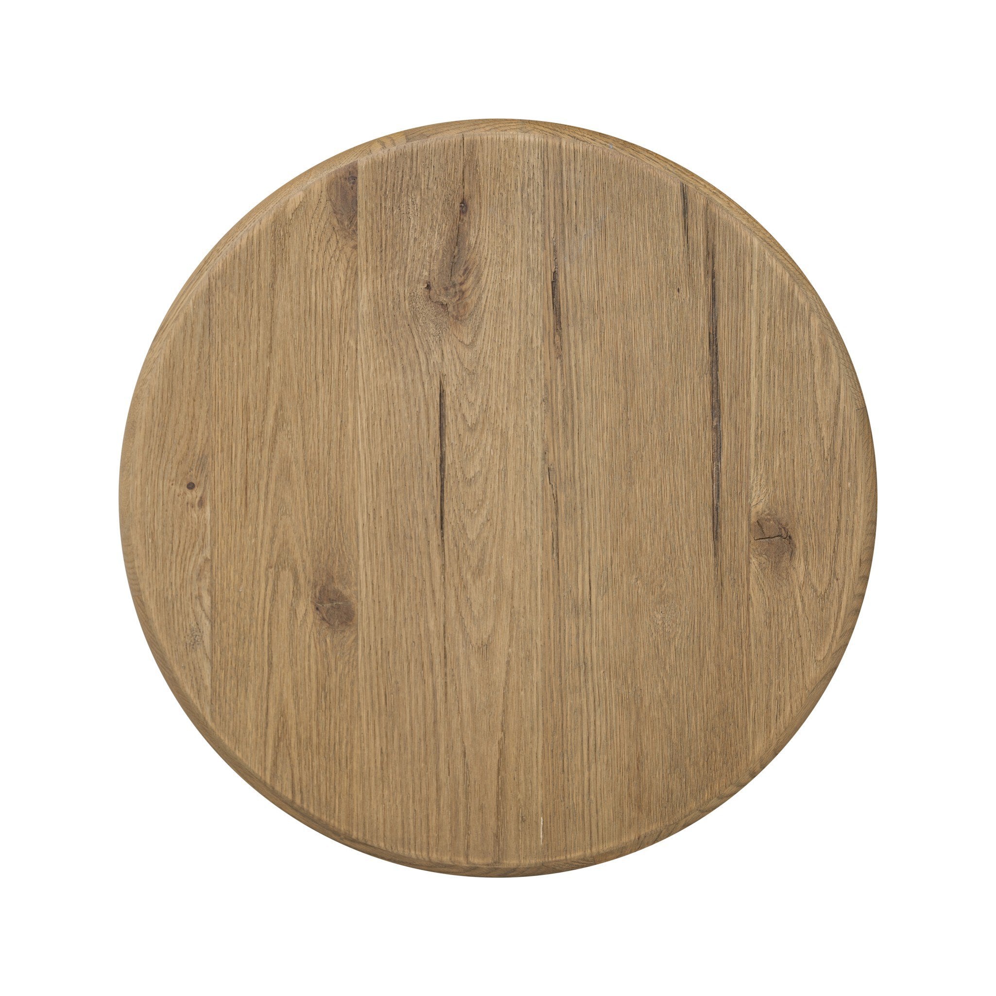 Four Hands Paden End Table — Worn Oak-Worn Oak Veneer