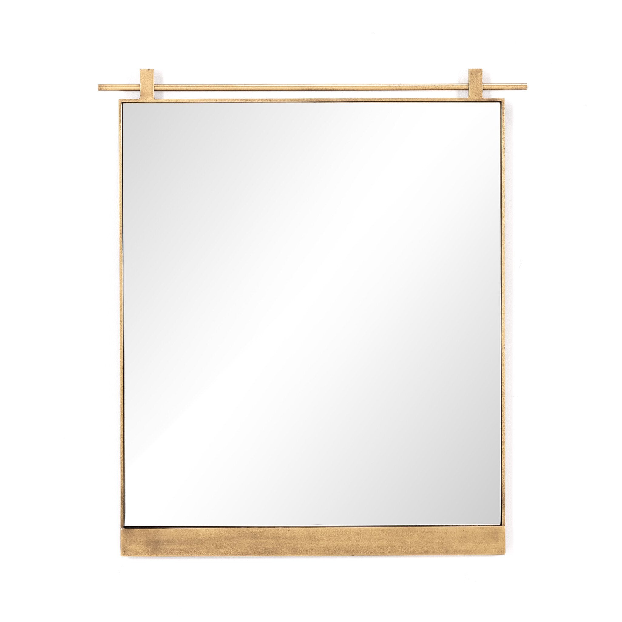 Four Hands Chico Small Mirror — Antique Brass-Mirror