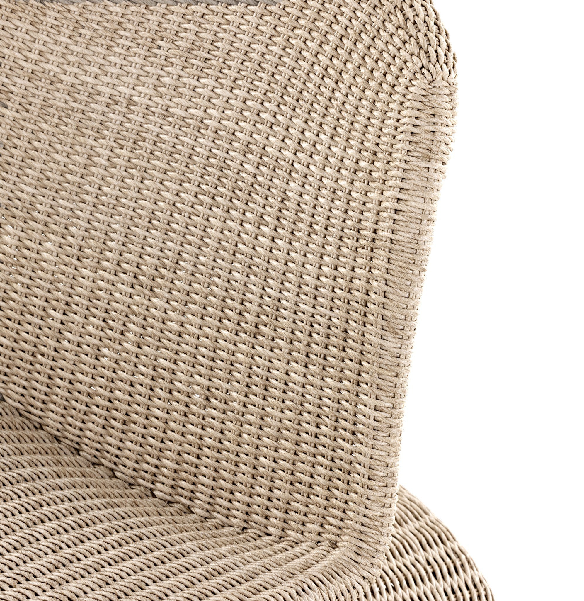 Four Hands Portia Outdoor Rocking Chair — Vintage White