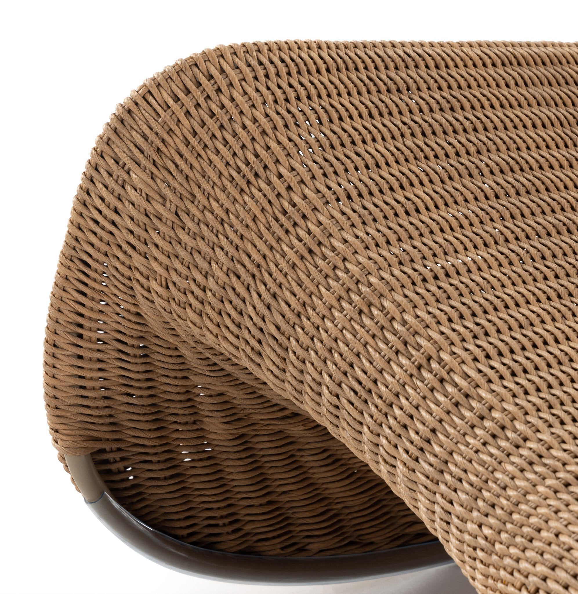 Four Hands Portia Outdoor Rocking Chair — Vintage Natural