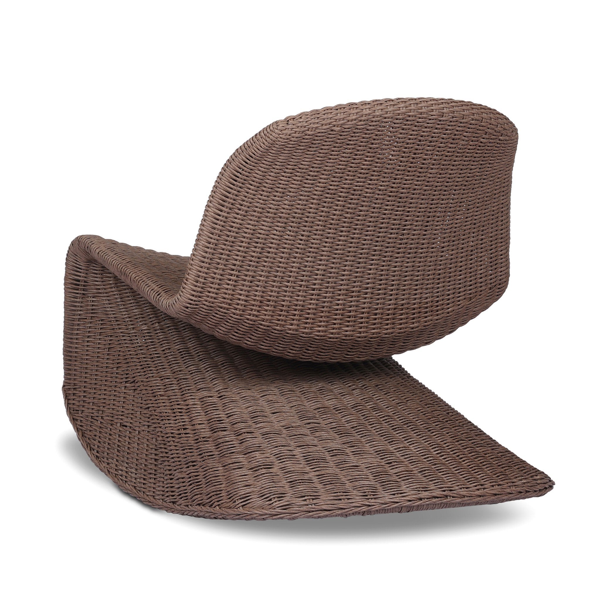 Four Hands Portia Outdoor Rocking Chair — Tanned Weave