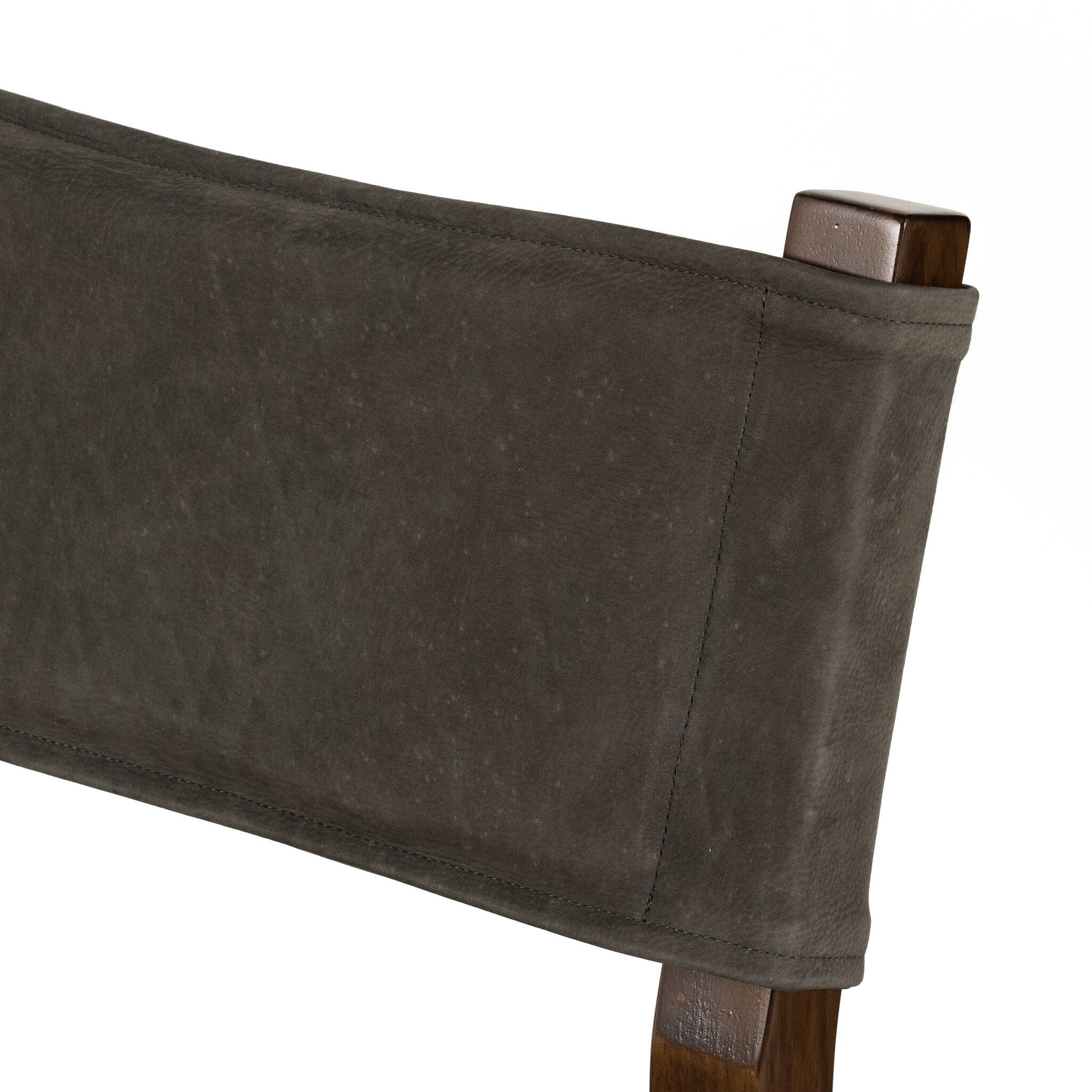 Four Hands Ferris Bar + Counter Stool — Nubuck Charcoal-Tulsa Ink-Antique Sable-Counter