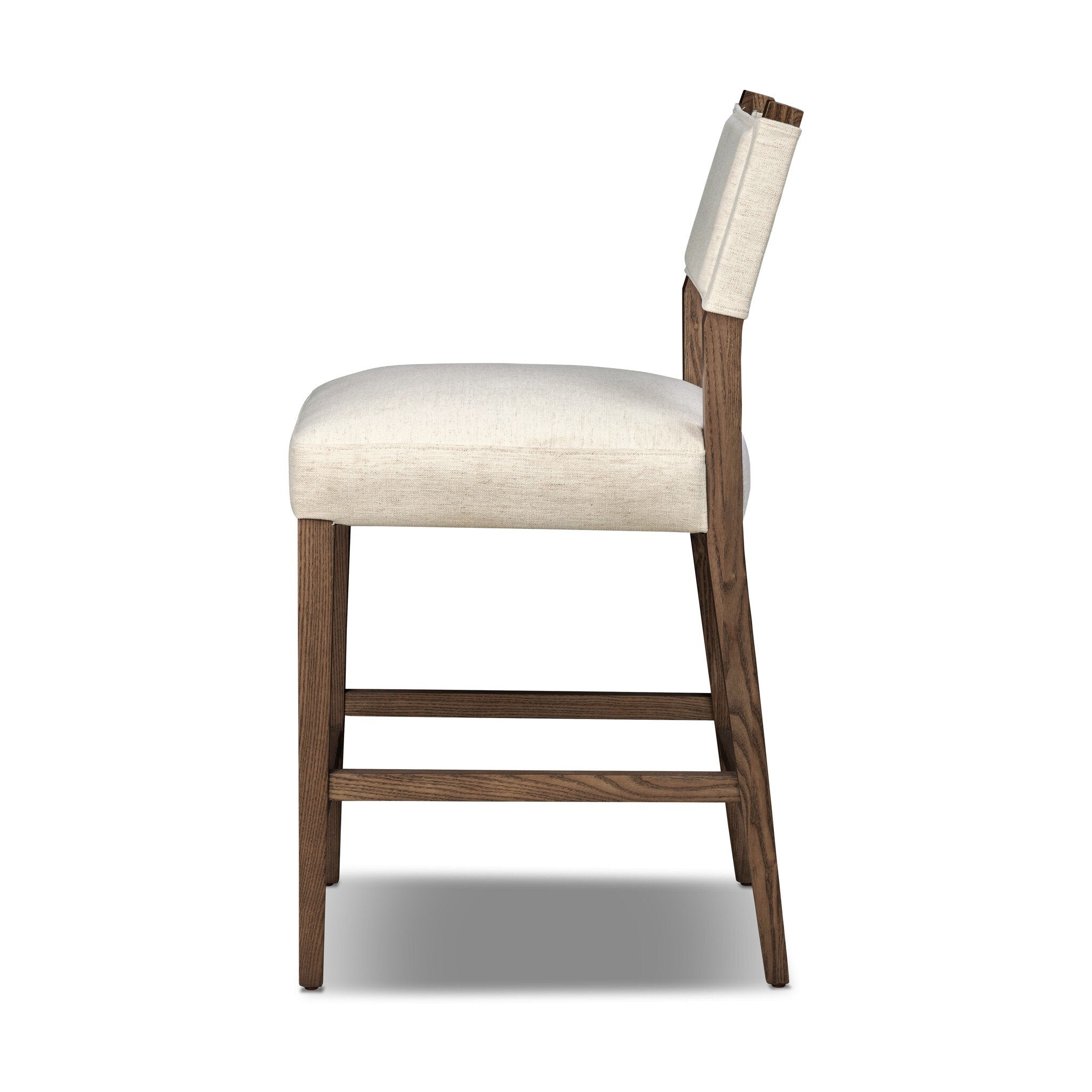 Four Hands Ferris Bar + Counter Stool — Crypton Nomad Snow-Amber Ash-Counter