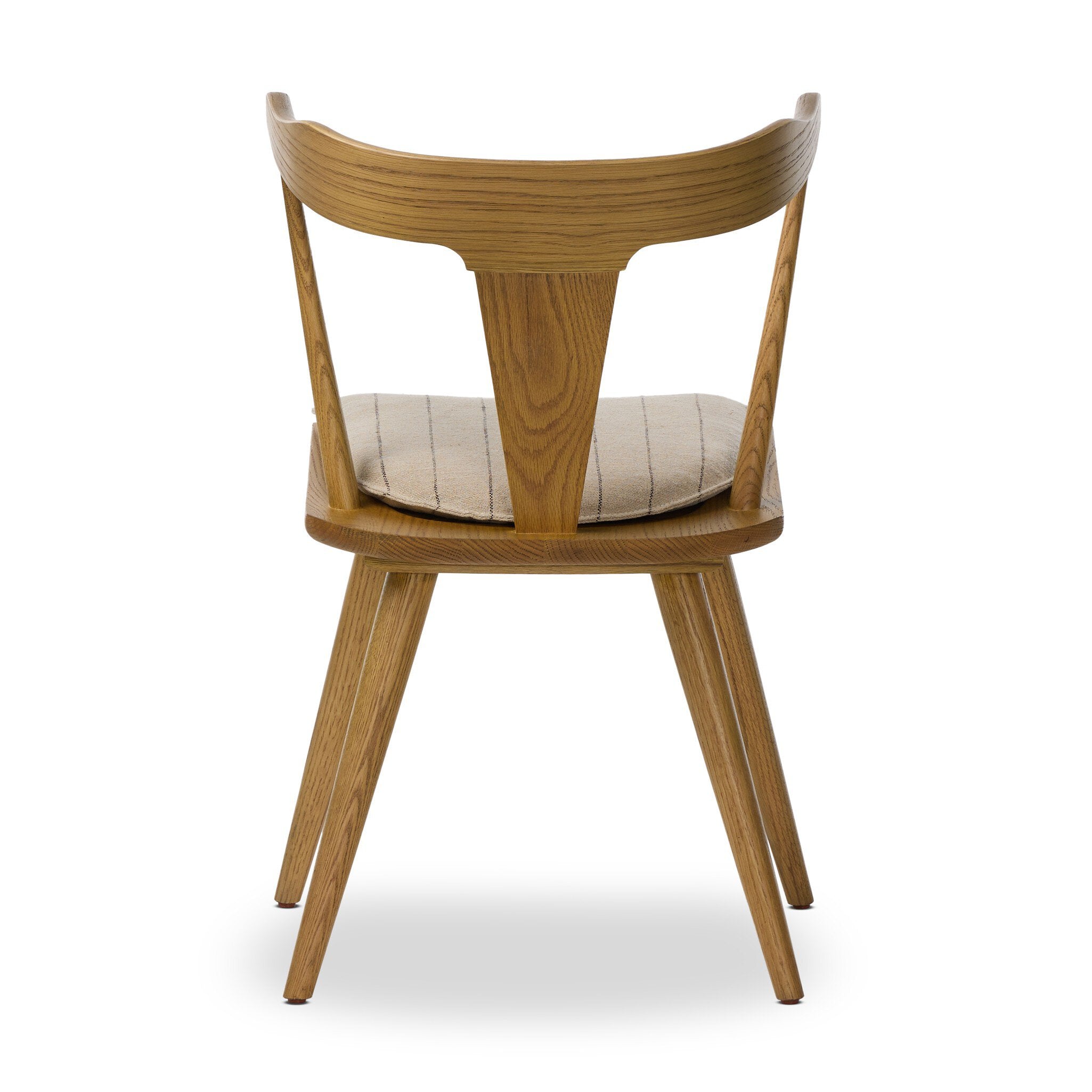 Four Hands Ripley Dining Chair — Sandy Oak-Lavon Flint-Sandy Oak Veneer