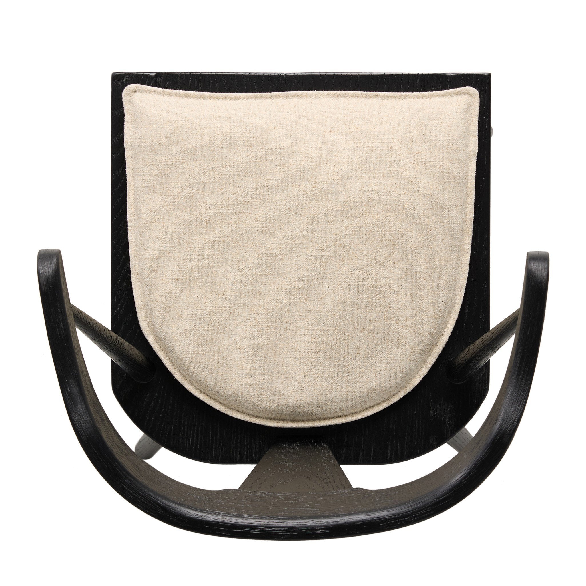 Four Hands Ripley Dining Chair — Black Oak-Antwerp Natural-Black Oak Veneer