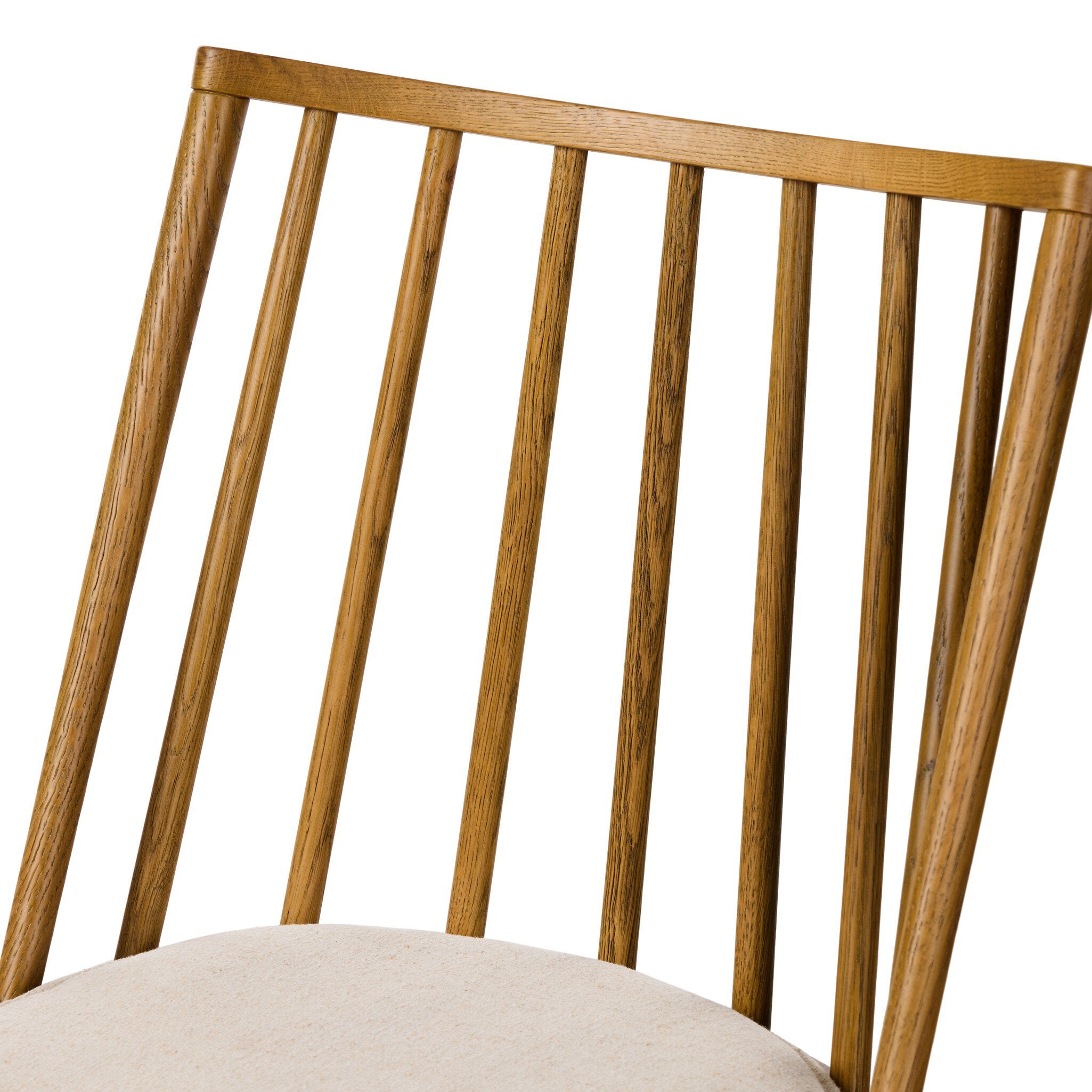 Four Hands Lewis Windsor Chair — Sandy Oak-Antwerp Natural