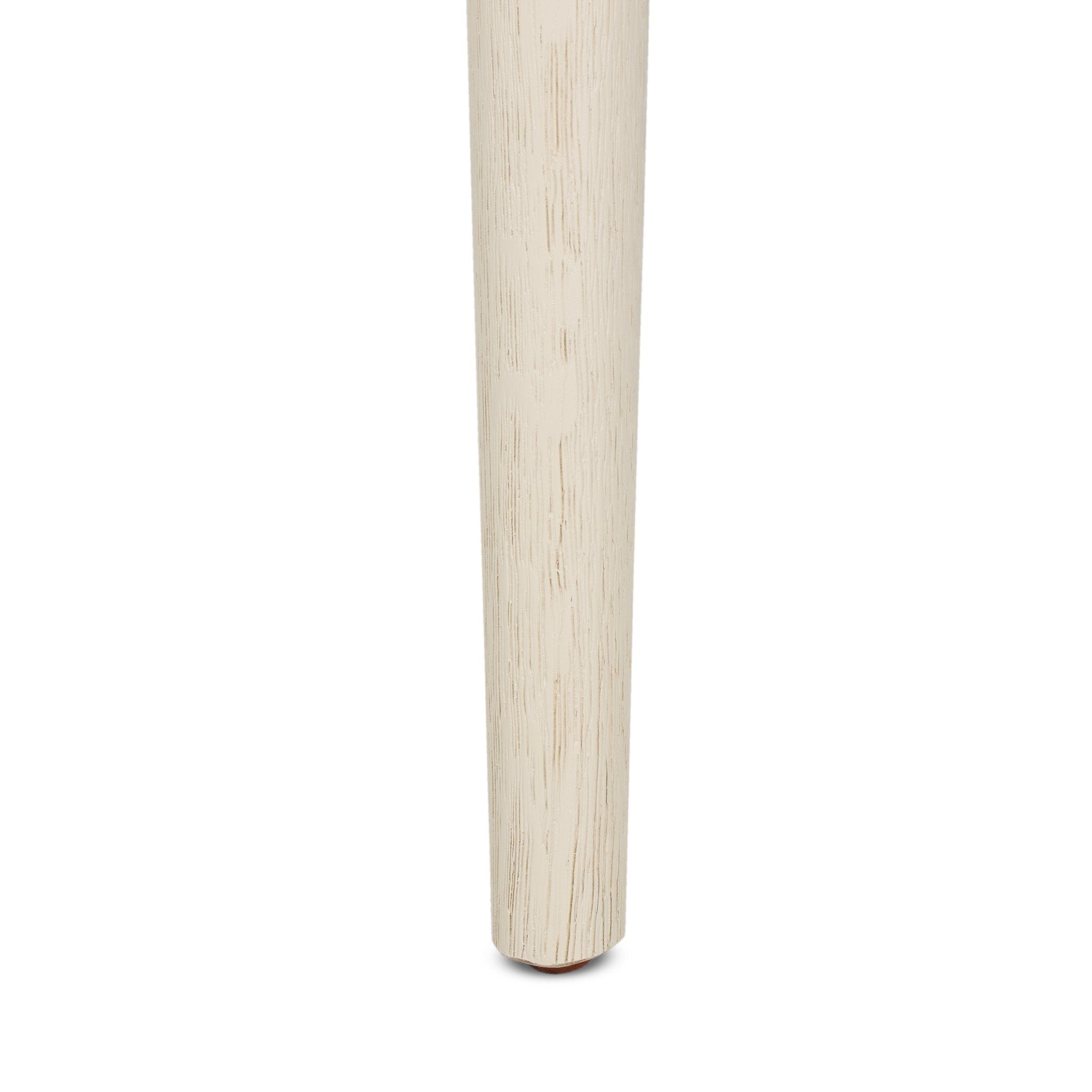 Four Hands Lewis Windsor Chair — Off White Oak Solid-Lavon Flint