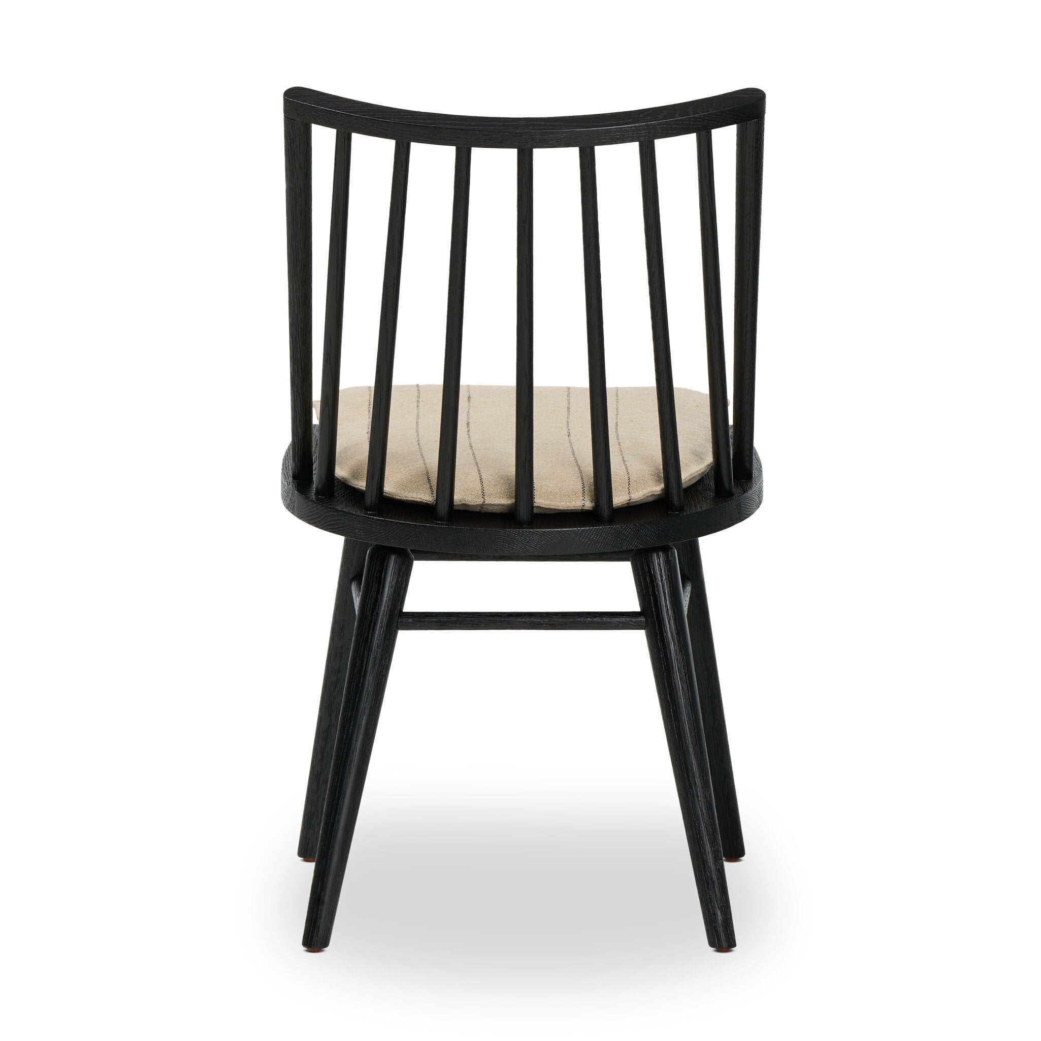 Four Hands Lewis Windsor Chair — Black Oak-Lavon Flint