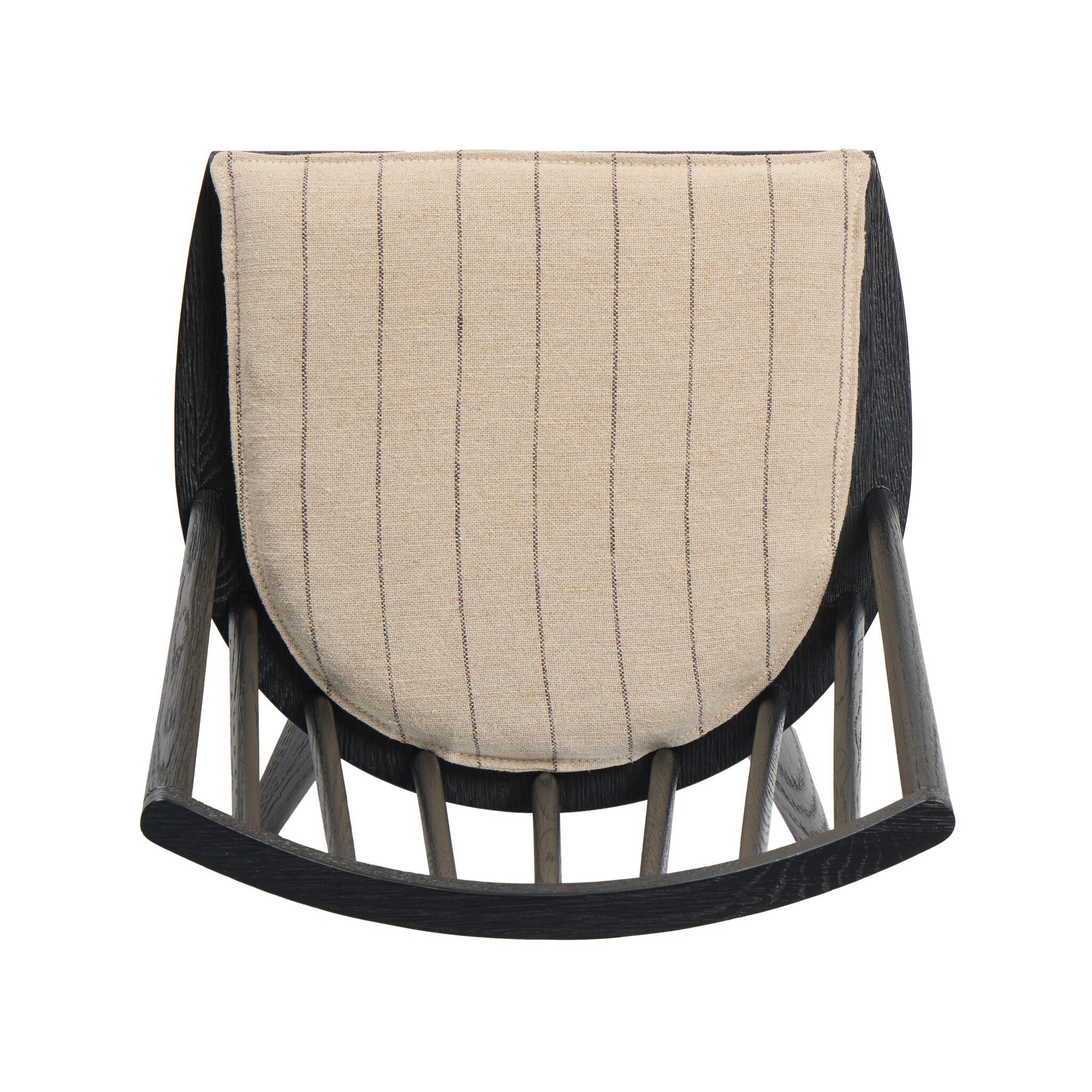 Four Hands Lewis Windsor Chair — Black Oak-Lavon Flint