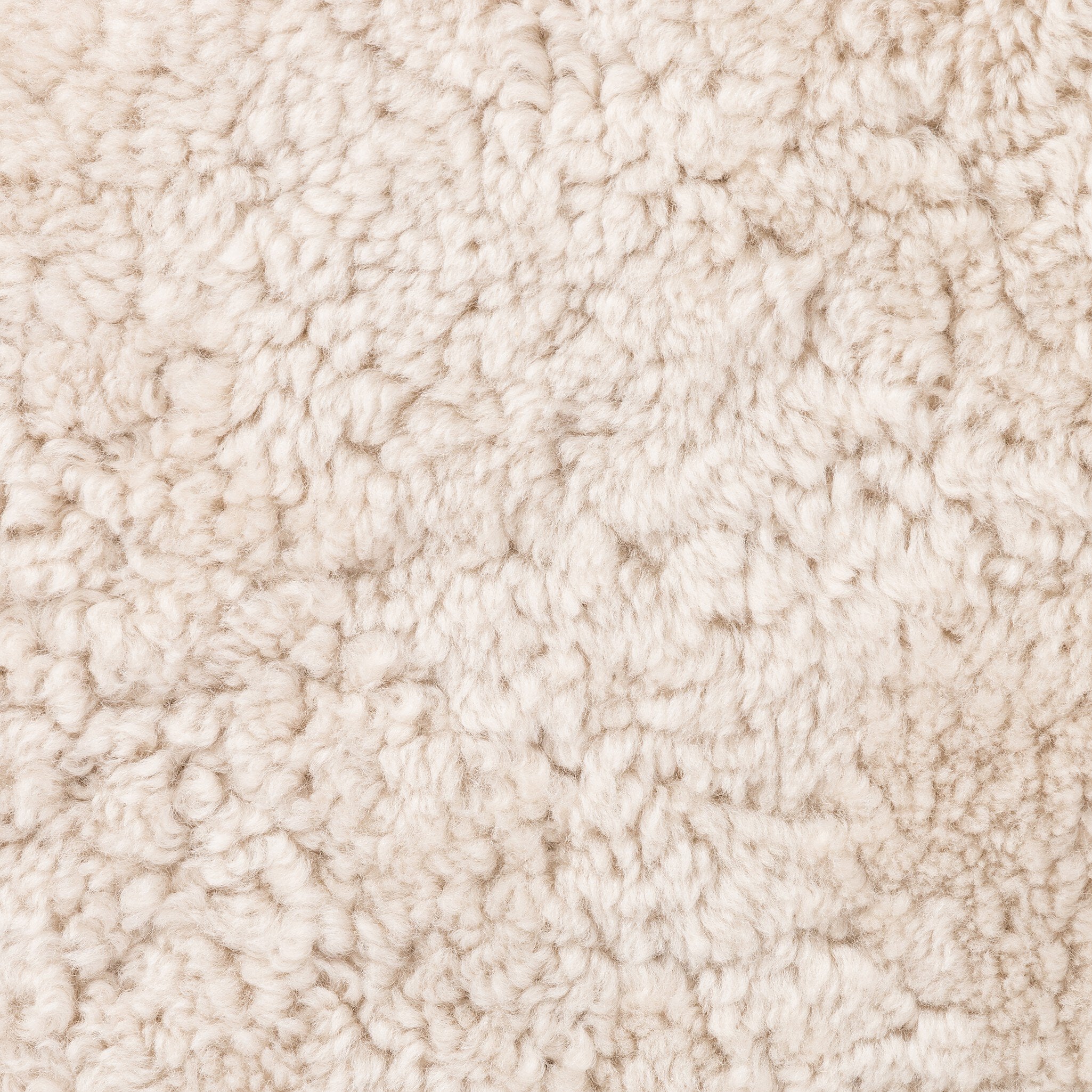 Four Hands Saldino Bar + Counter Stool — Beige Shearling-Blonde Nettlewood-Counter