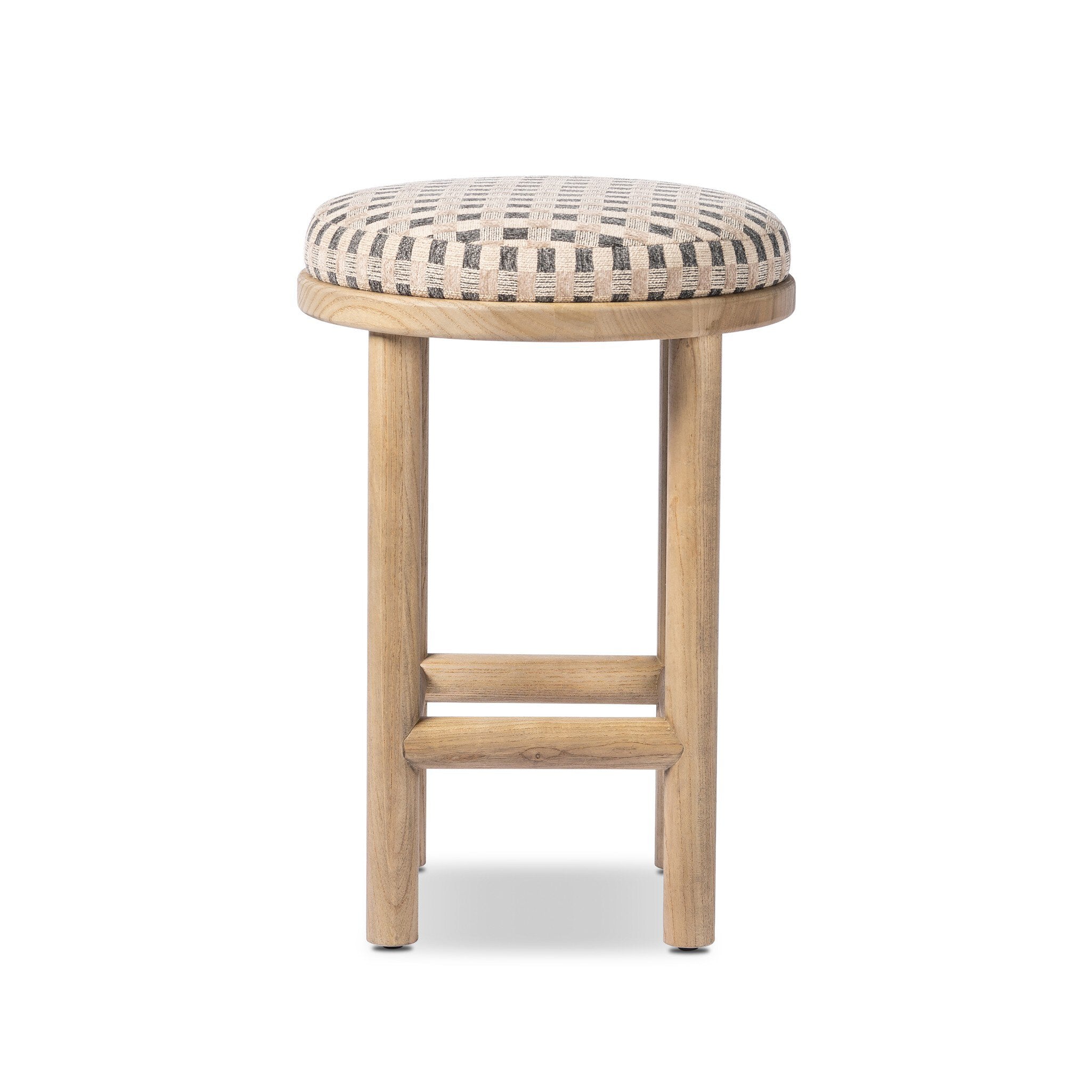 Four Hands Saldino Bar + Counter Stool — Firefinch Fawn-Blonde Nettlewood-Counter