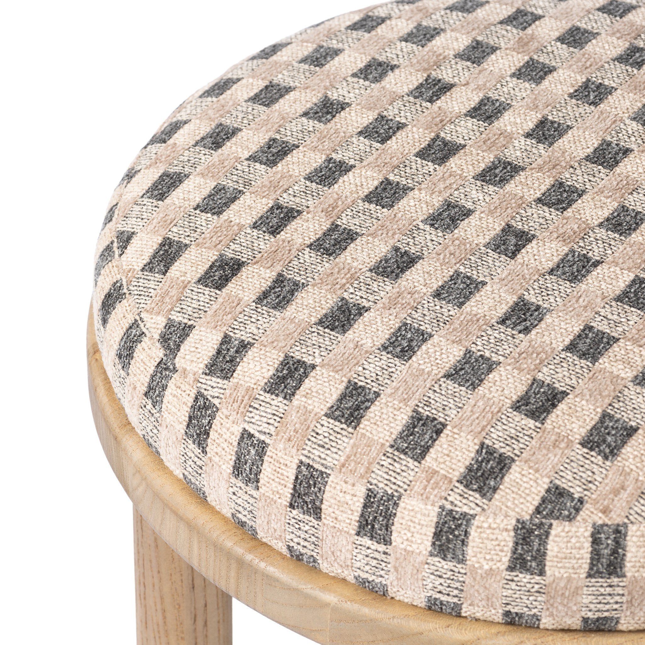 Four Hands Saldino Bar + Counter Stool — Firefinch Fawn-Blonde Nettlewood-Counter