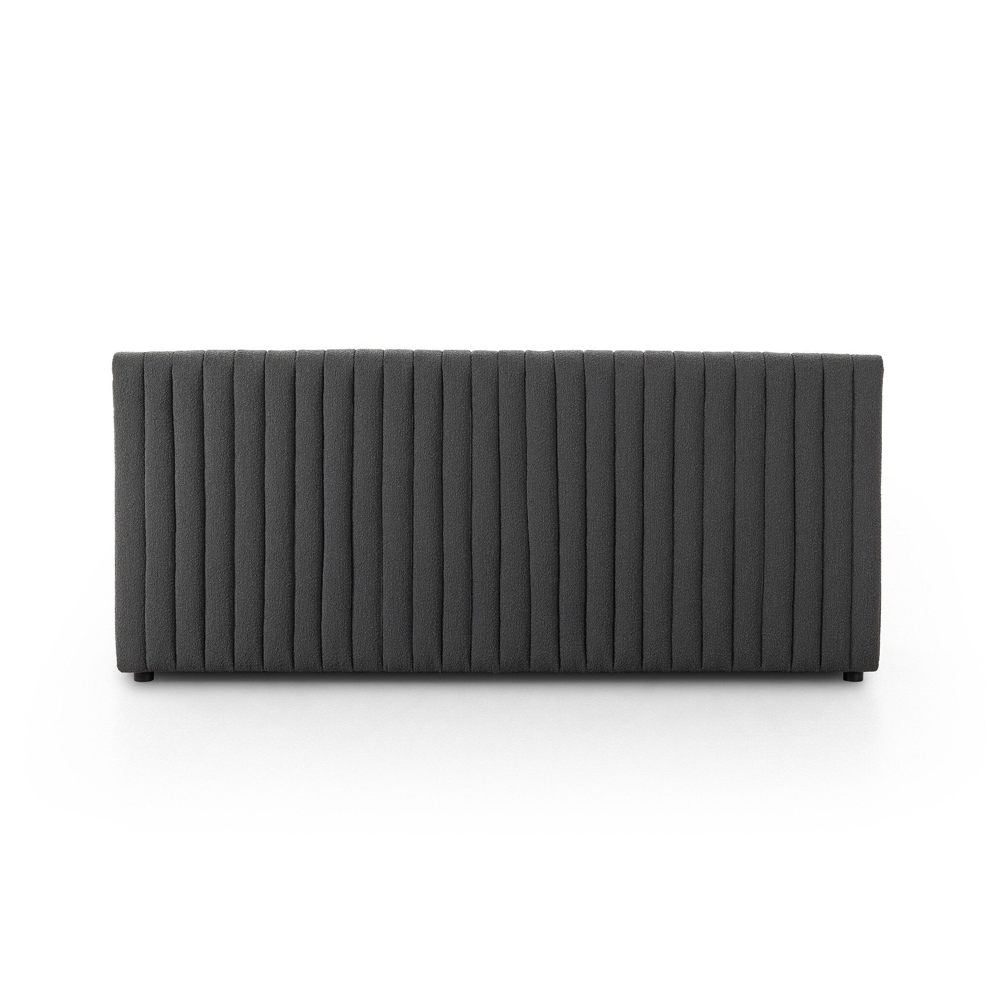 Four Hands Build Your Own: Augustine Dining Banquette — FIQA Boucle Charcoal
