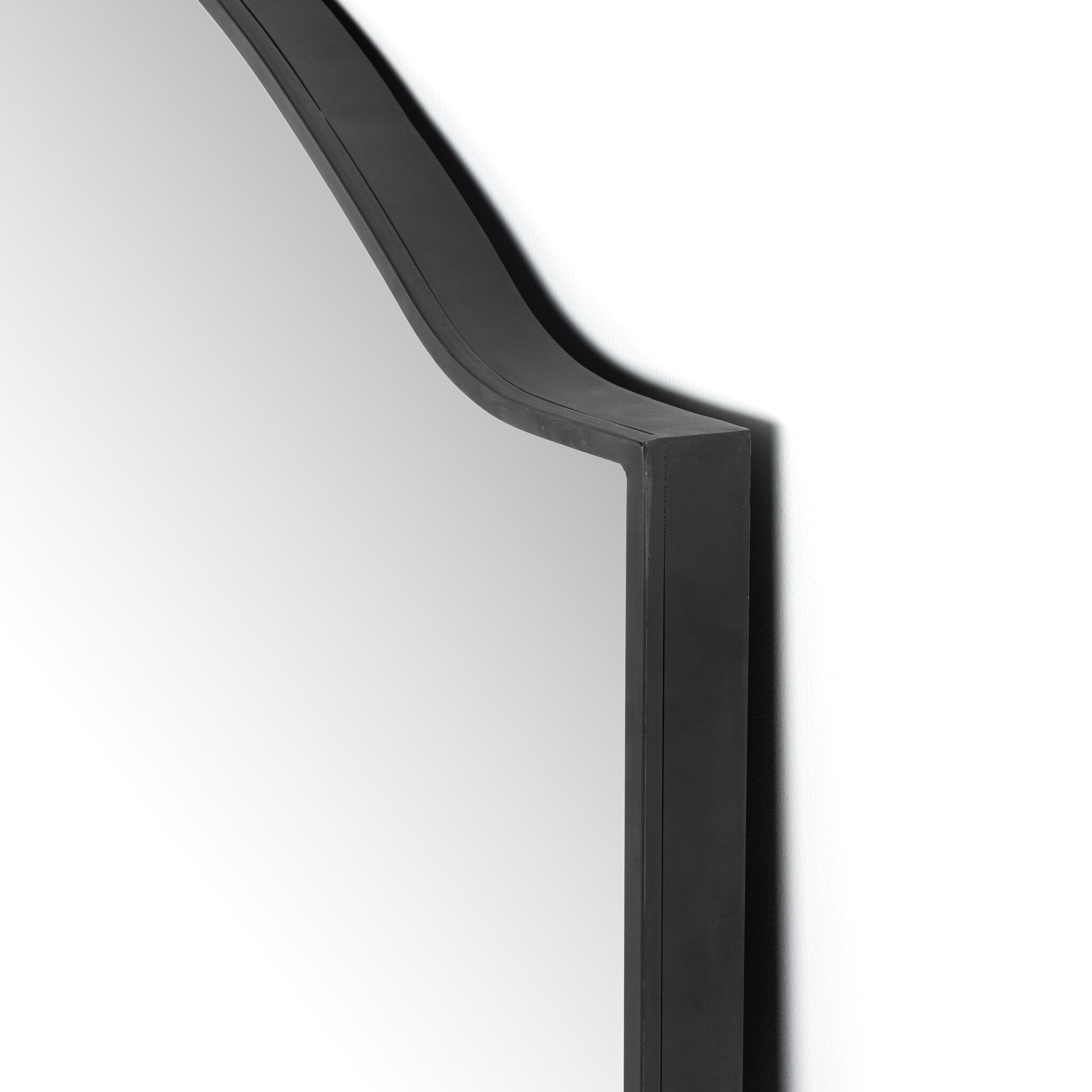 Four Hands Jacques Floor Mirror — Gunmetal