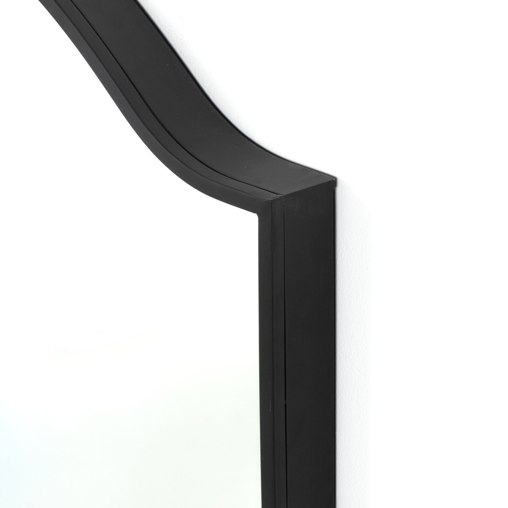 Four Hands Jacques Mirror — Gunmetal