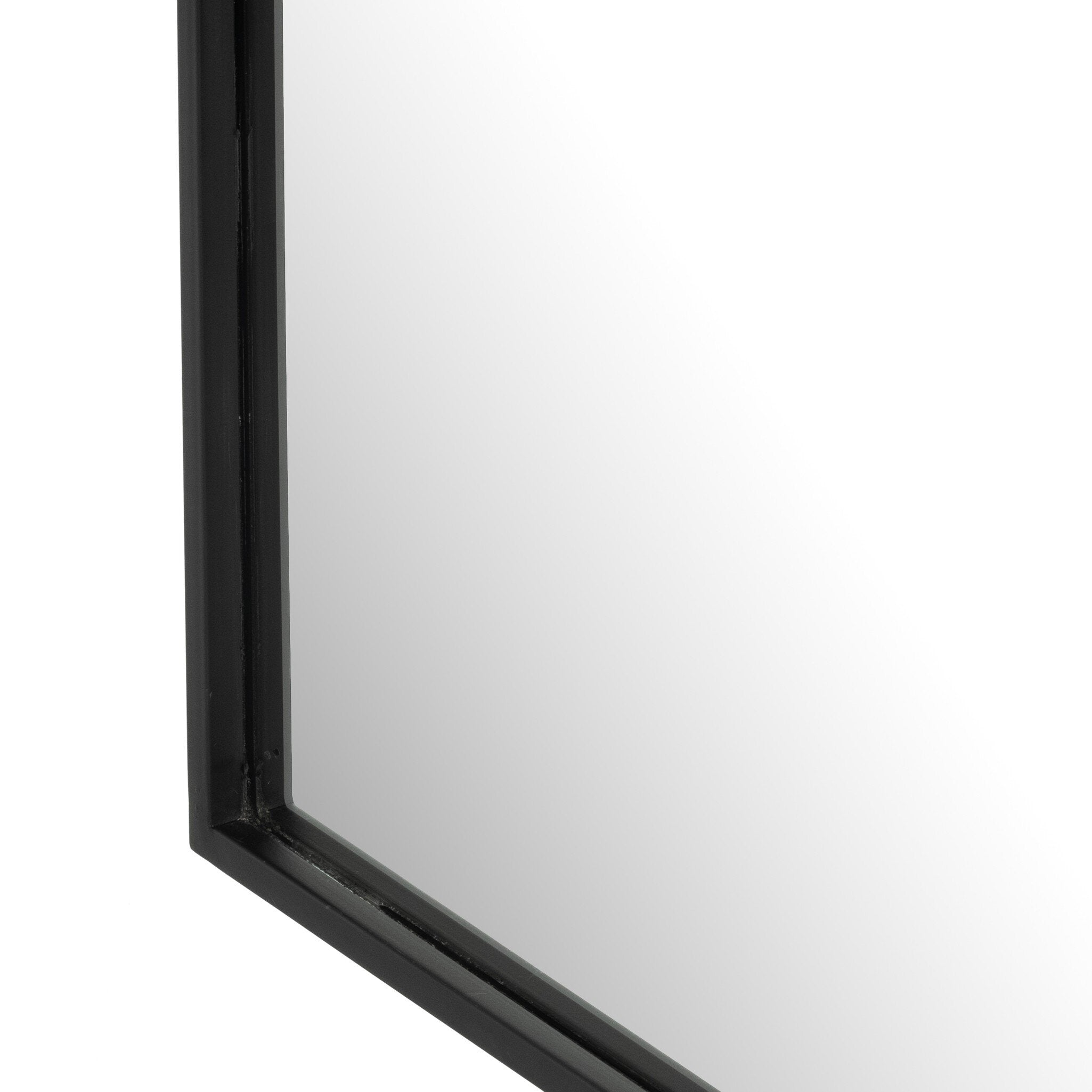 Four Hands Jacques Mirror — Gunmetal