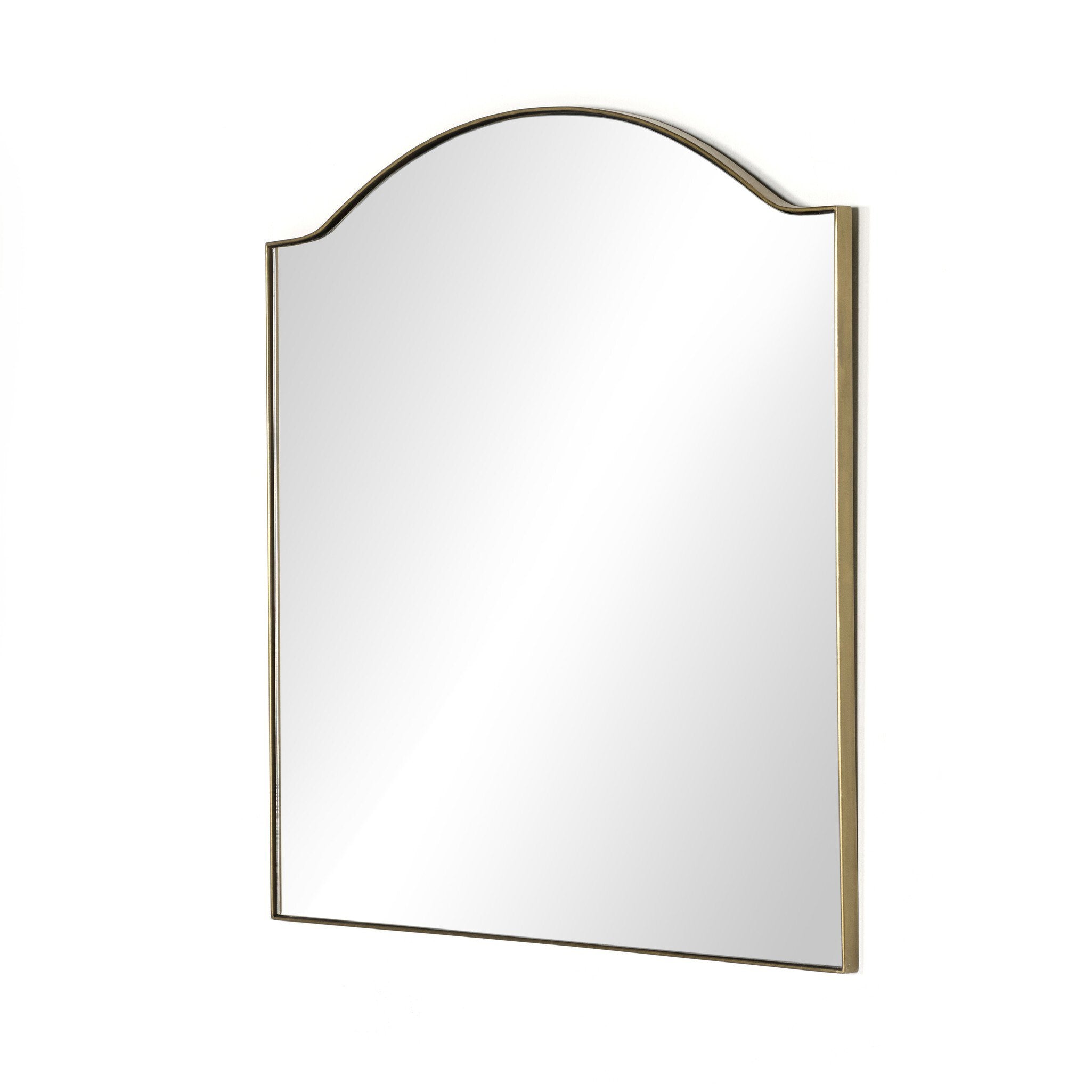 Four Hands Jacques Mirror — Antique Brass