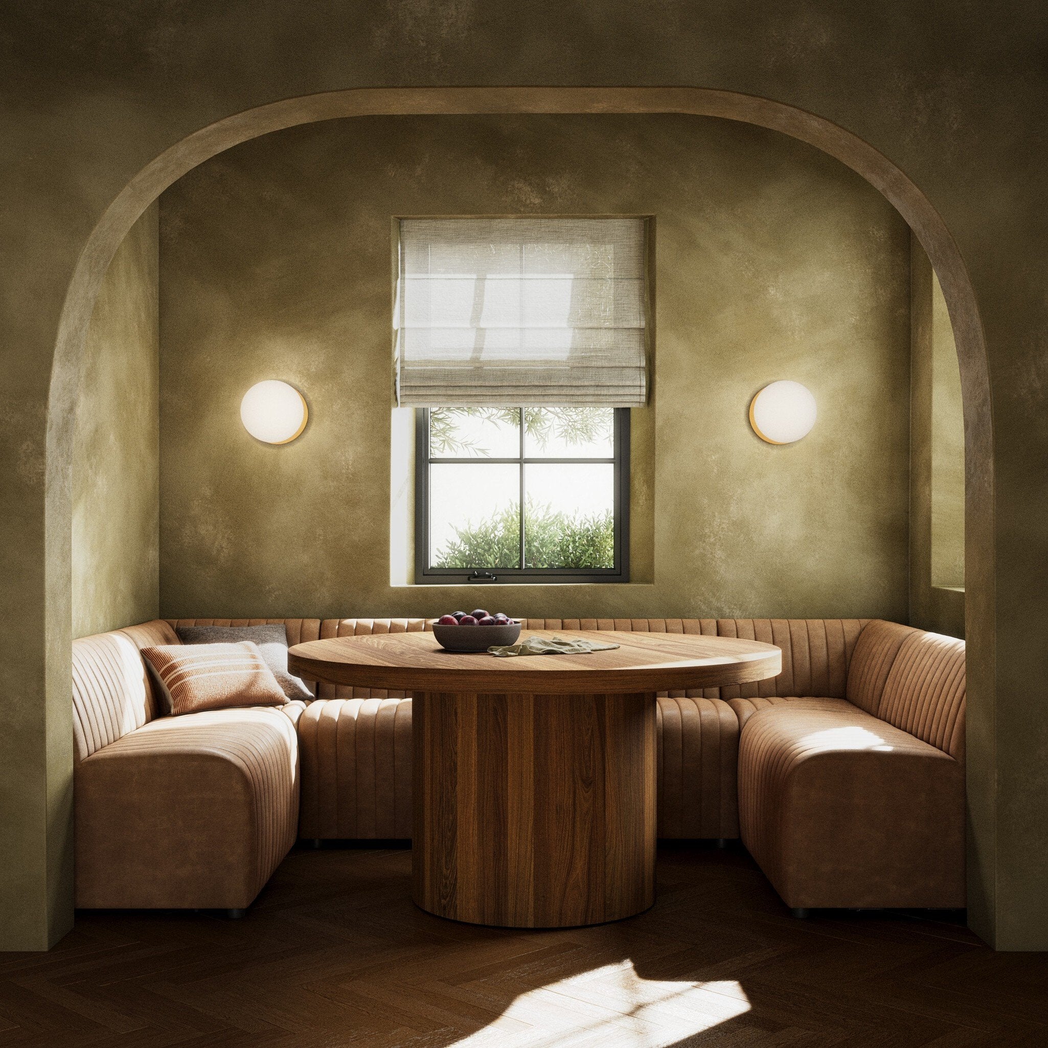 Four Hands Build Your Own: Augustine Dining Banquette — Palermo Drift