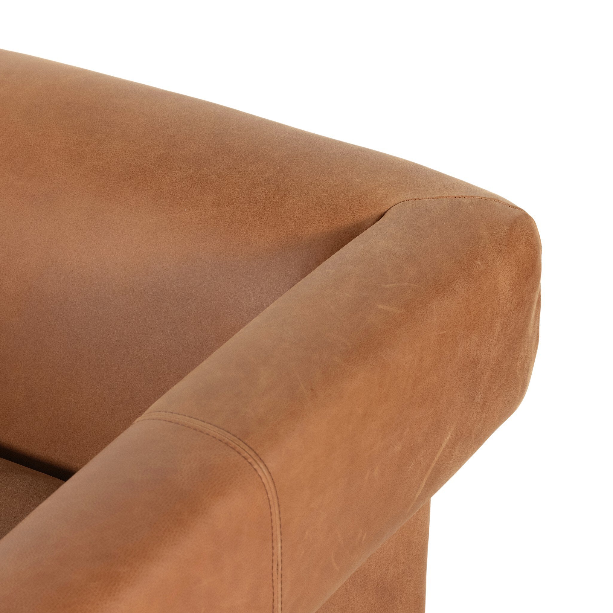 Four Hands Cairo Chair — Palermo Cognac-Sienna Brown