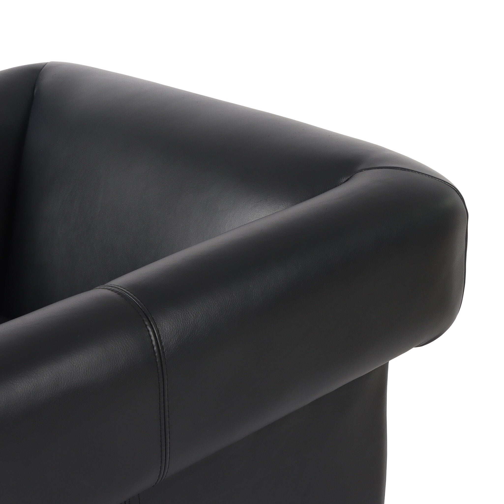 Four Hands Cairo Chair — Harrison Black-Sienna Brown
