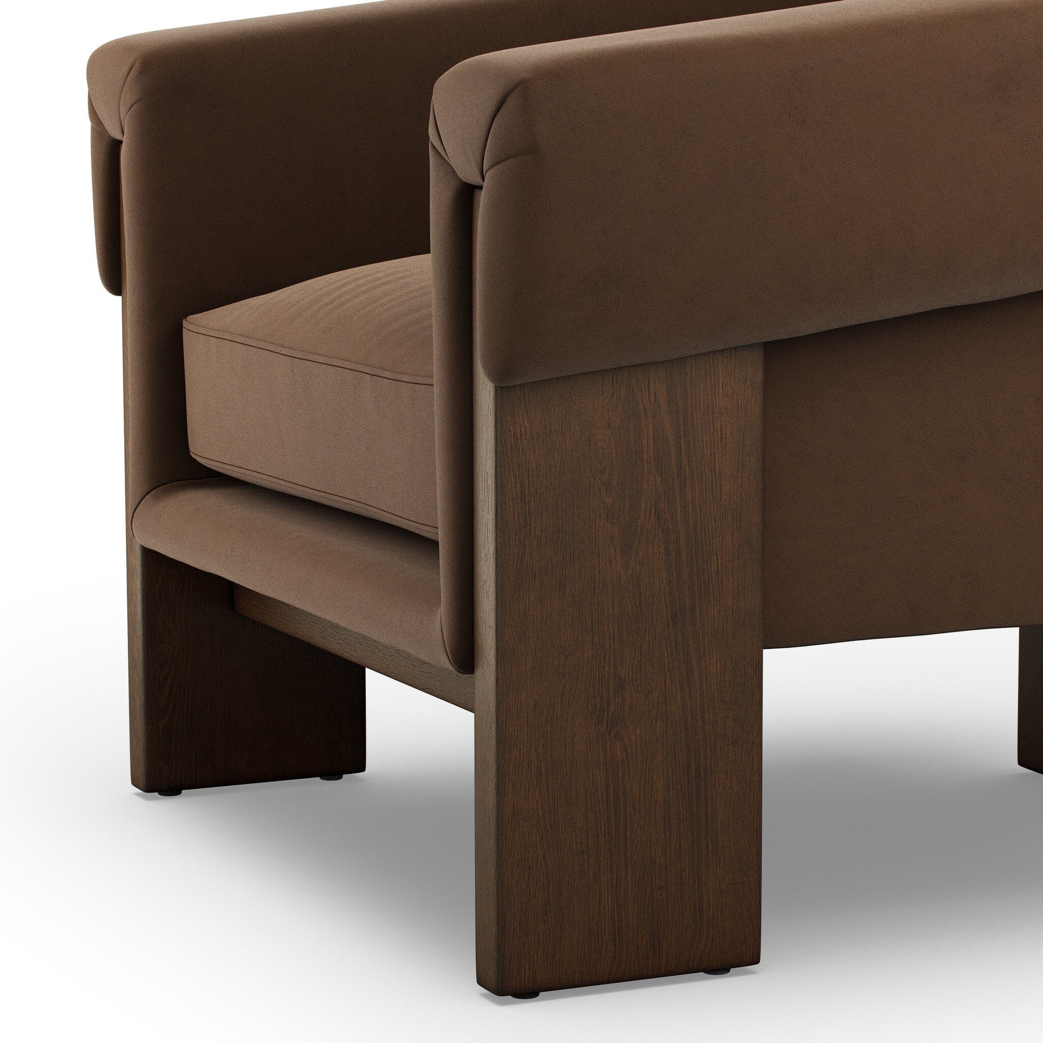 Four Hands Cairo Chair — Maestro Cigar-Sienna Brown