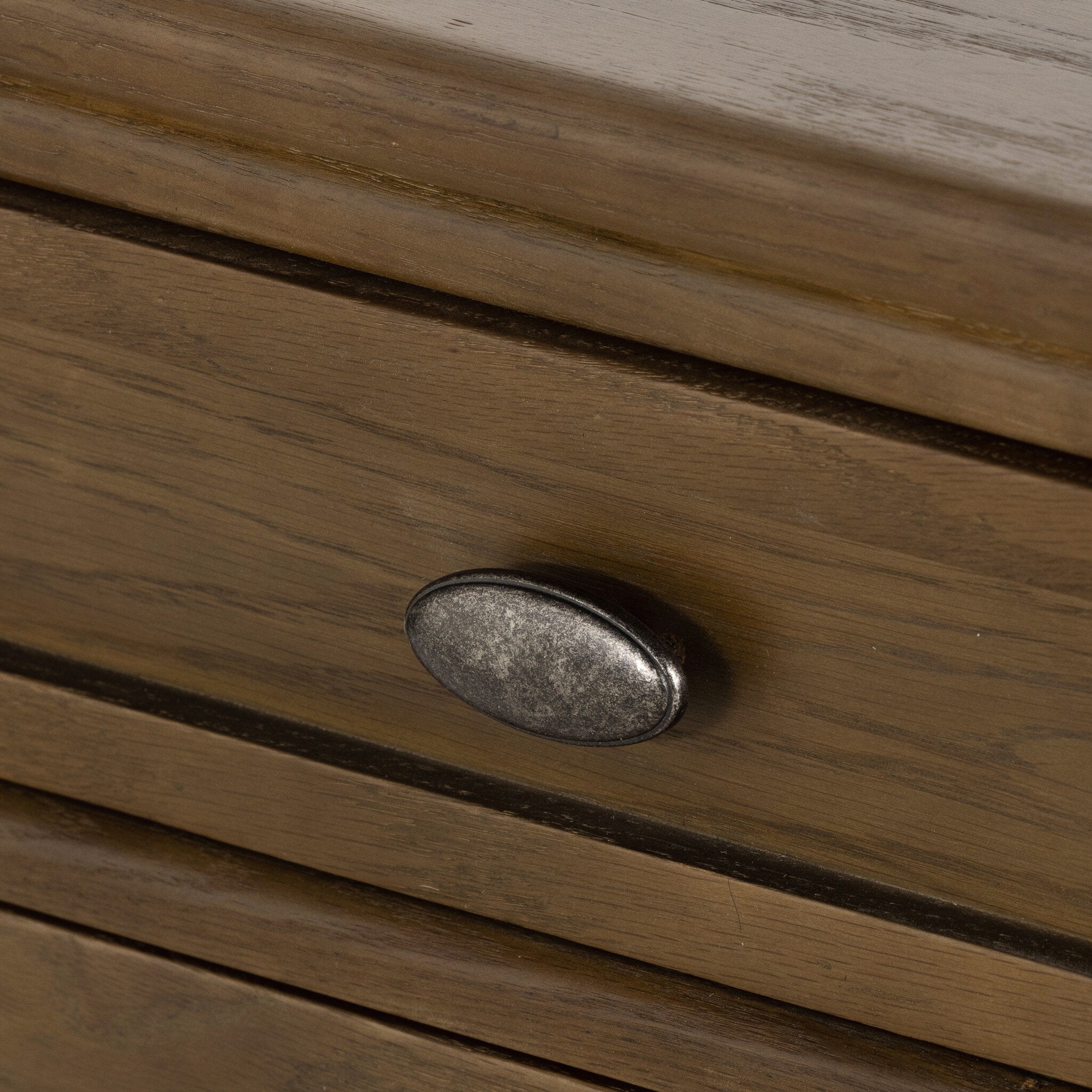 Four Hands Toulouse Chest — Toasted Oak-Toasted Oak Veneer-Aged Brass