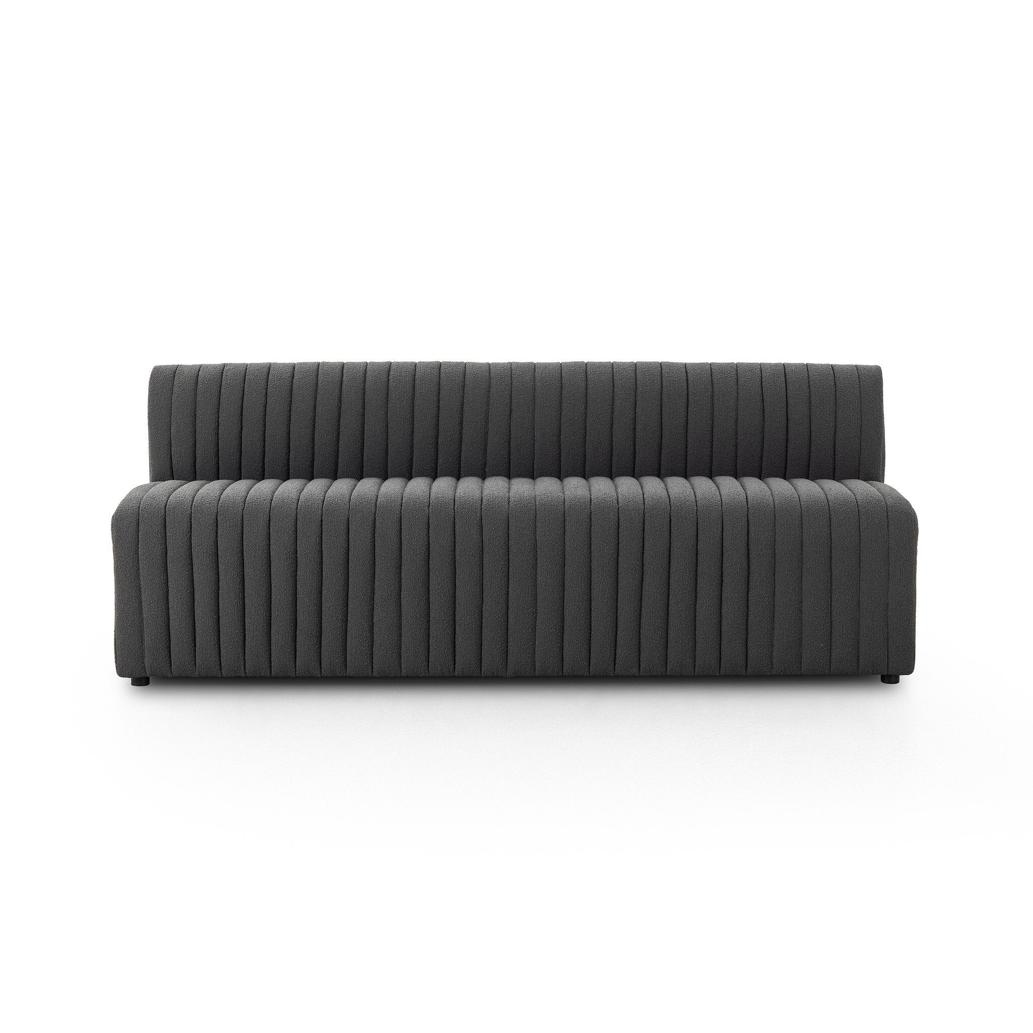 Four Hands Build Your Own: Augustine Dining Banquette — FIQA Boucle Charcoal